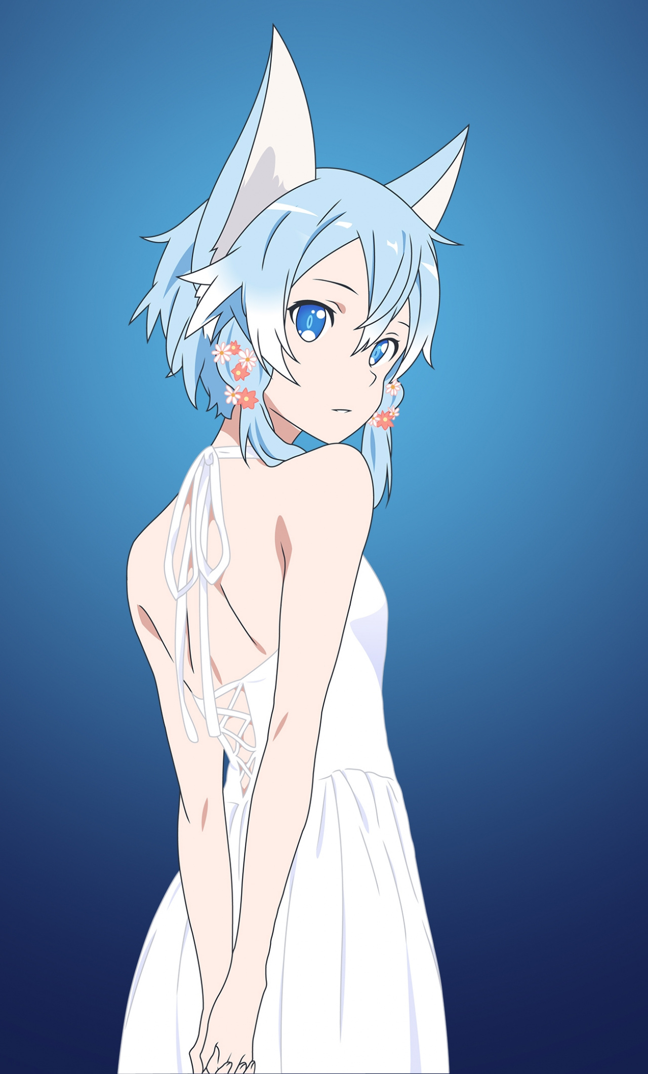 Download Beautiful, Sinon, Sword Art Online, anime wallpaper, 1280x2120, iPhone 6 Plus