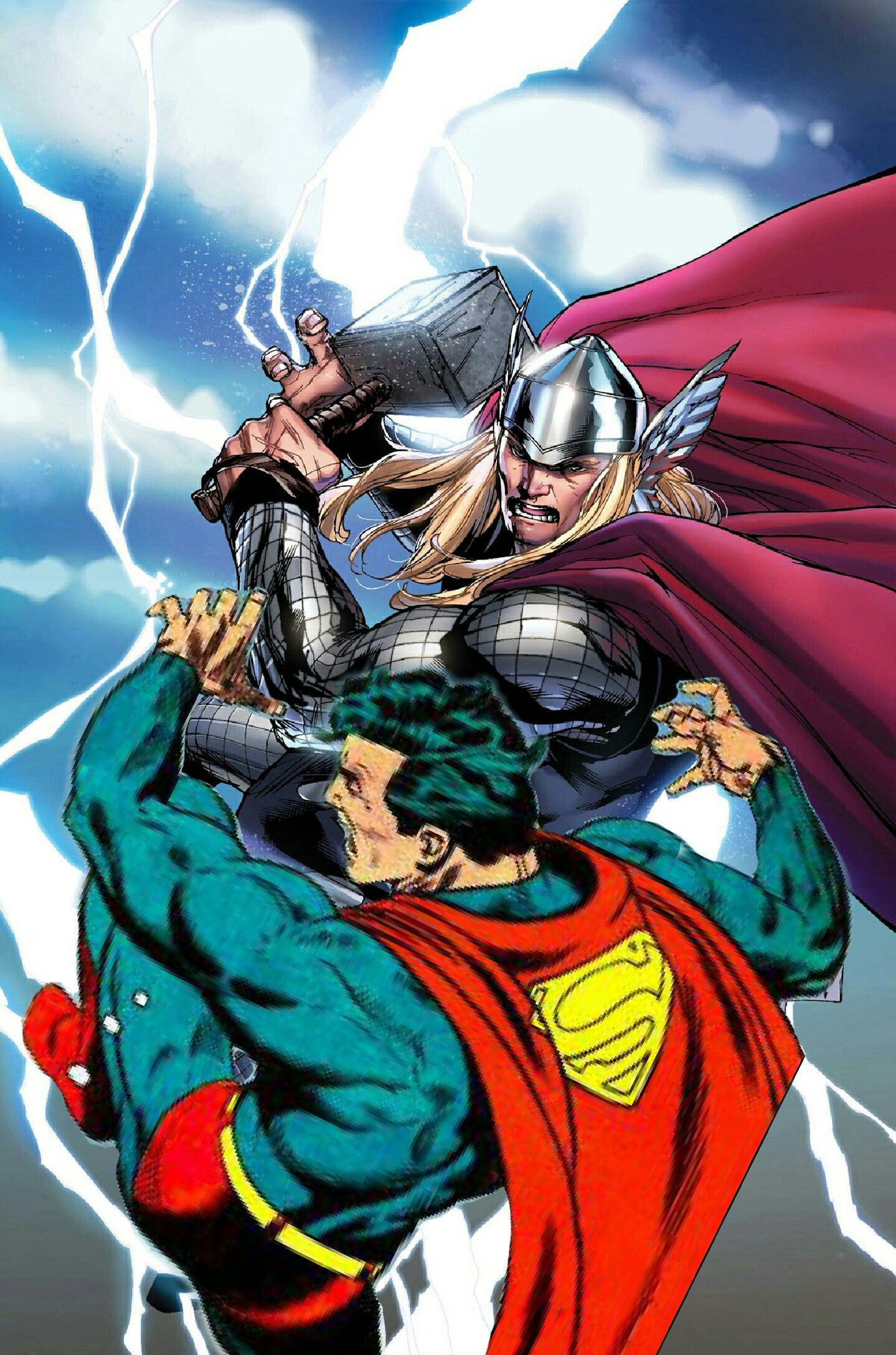 Thor vs Superman ideas. thor vs superman, thor, marvel vs dc