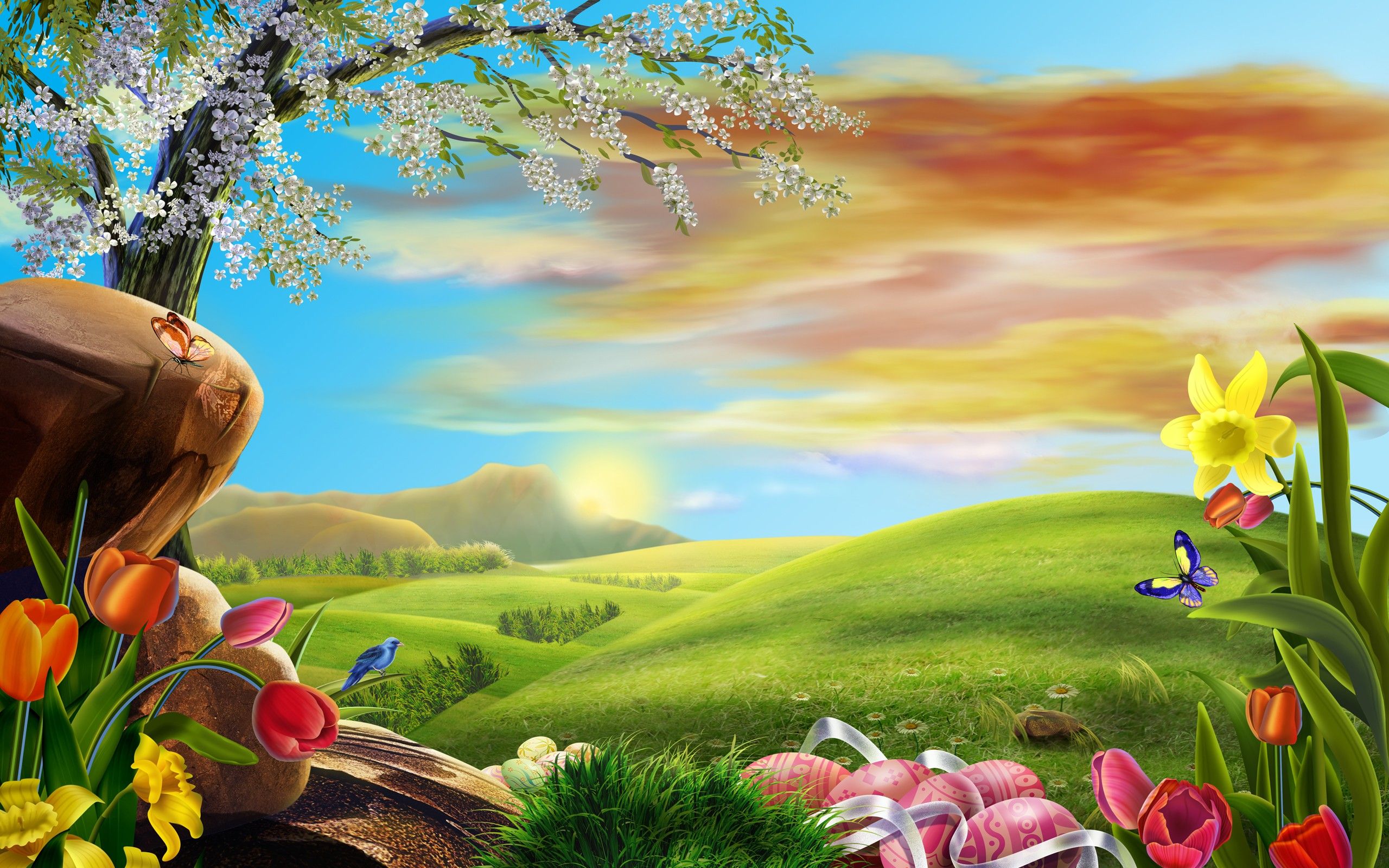 3D Spring Wallpaper Free 3D Spring Background