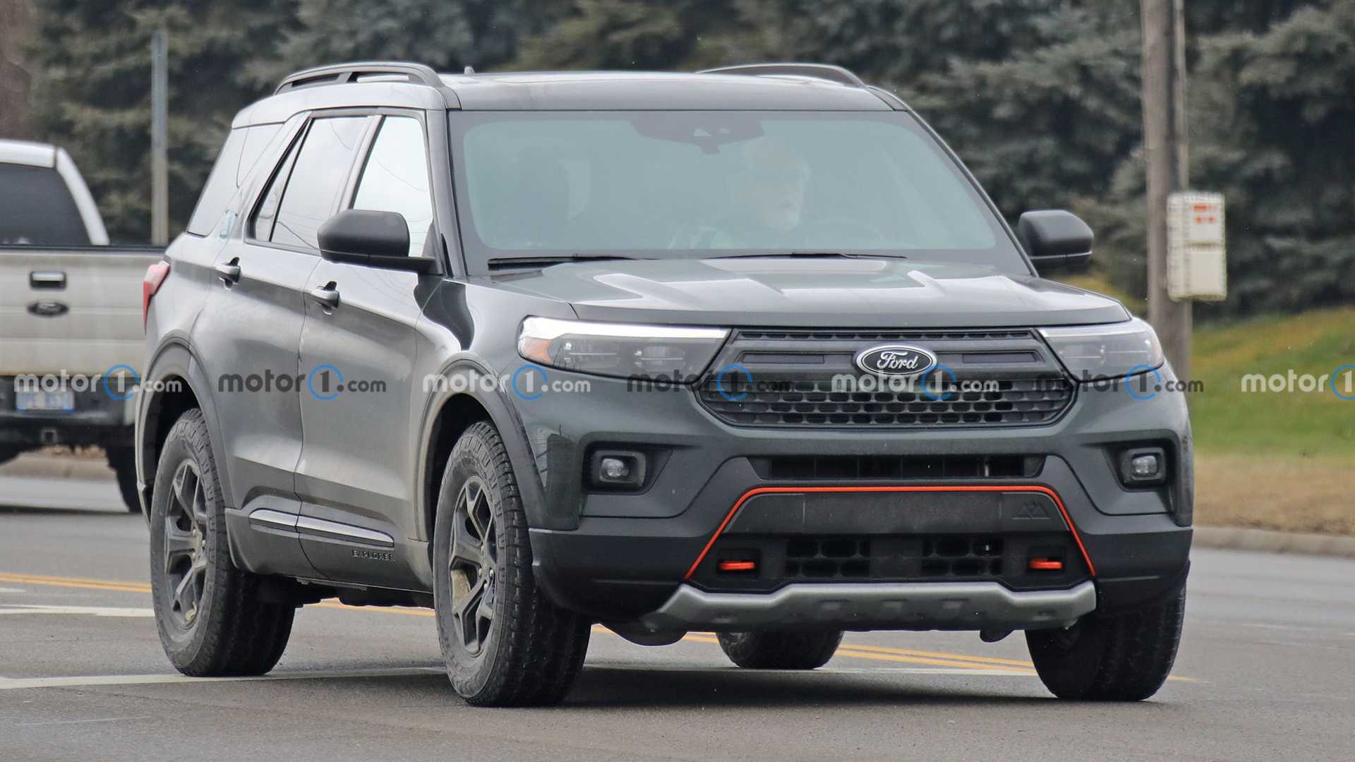 2022 Ford Explorer Timberline New Spy Photo. Motor1.com Photo