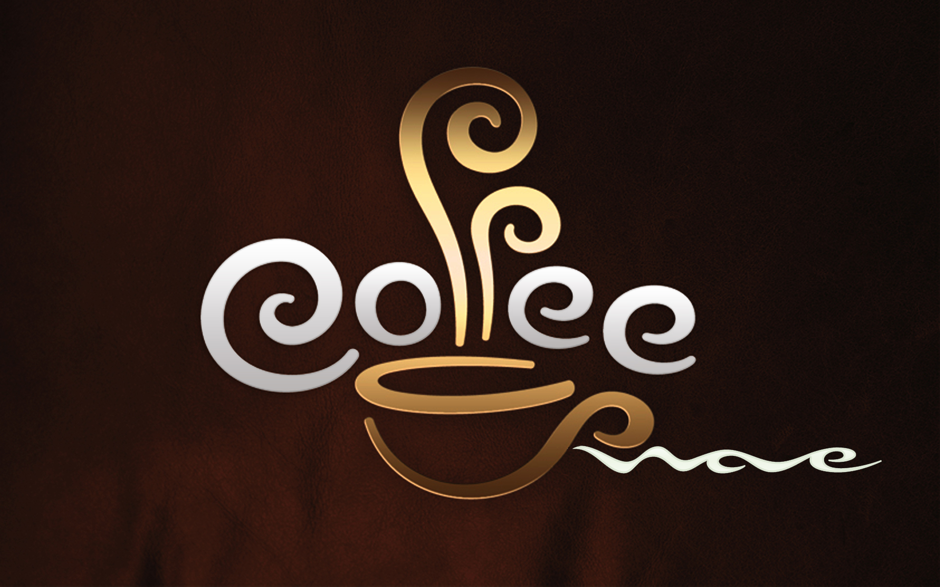 Coffee Wallpaper Typography Wallpaper & Background Download