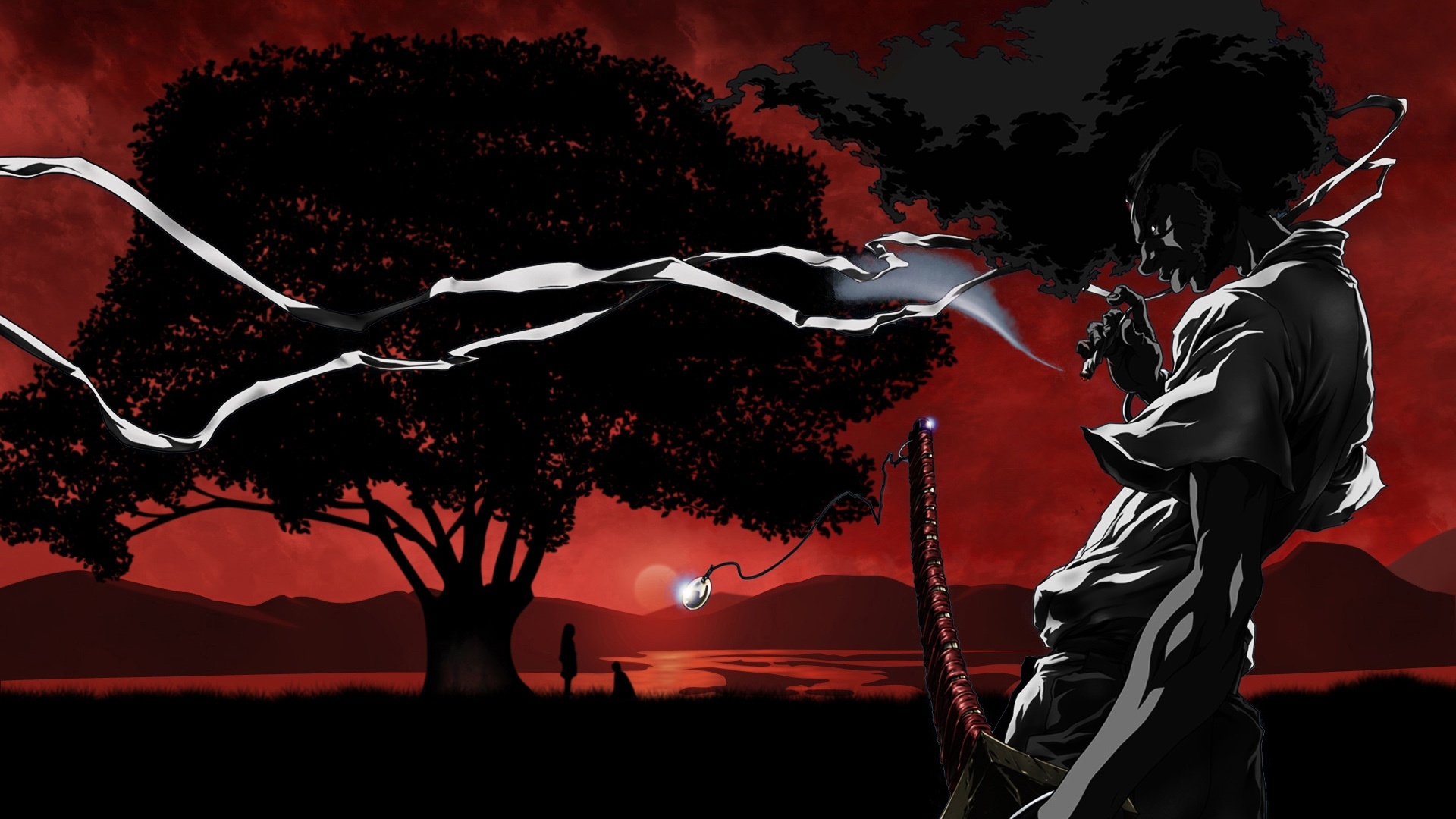 Afro Samurai wallpaperx1080