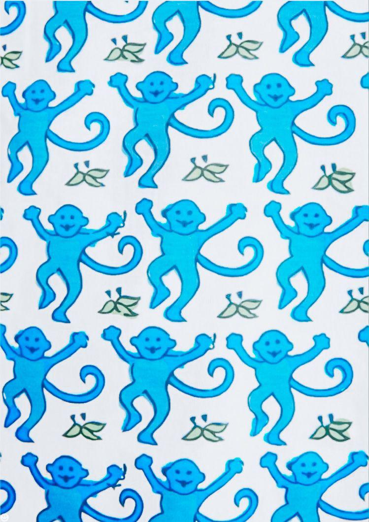 Blue Preppy Wallpaper