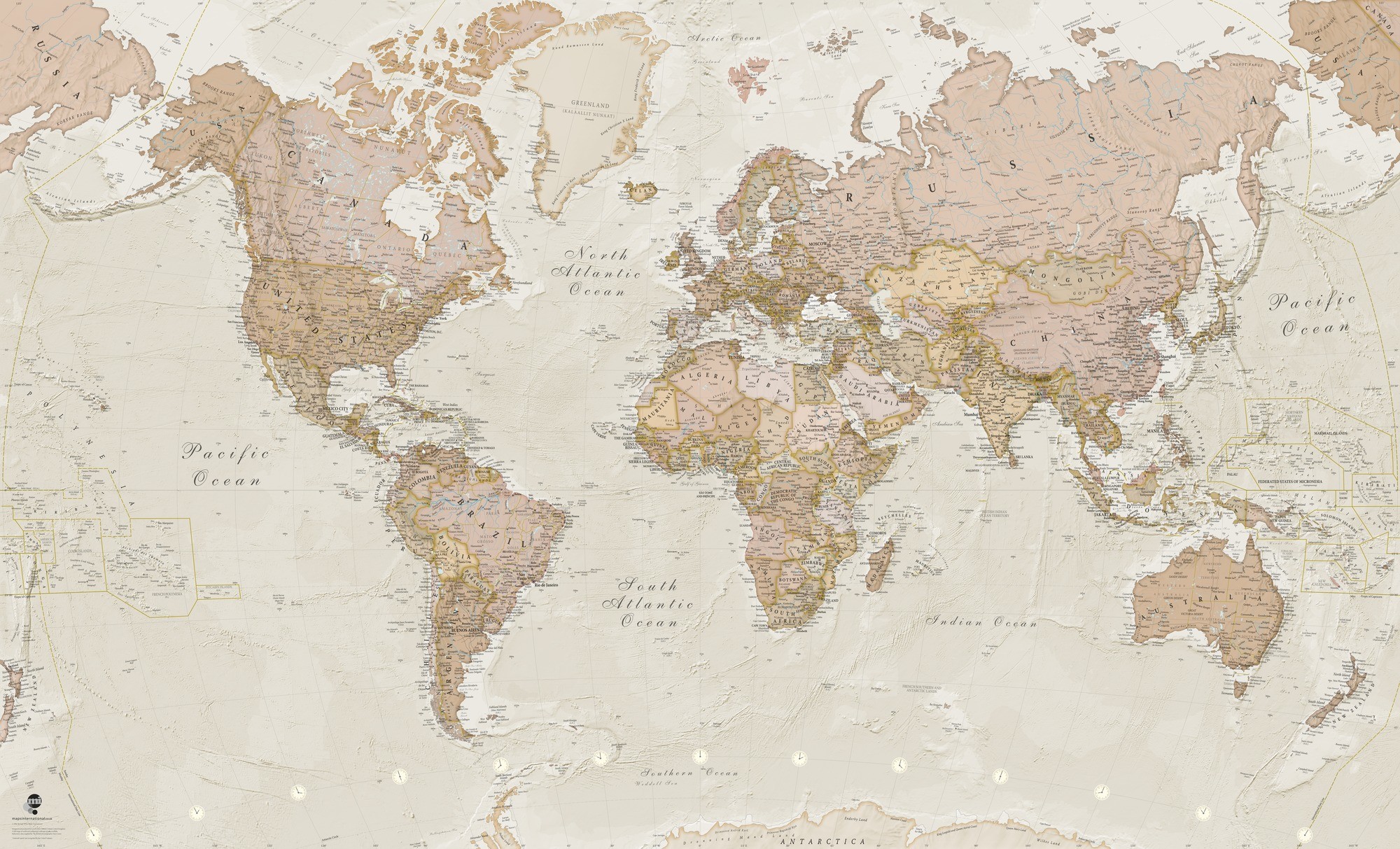 World Map Vintage Wallpaper & Background Download