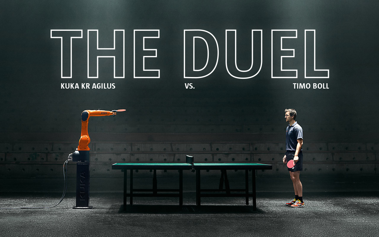 KUKA robot eschews table tennis for revenge on Timo Boll