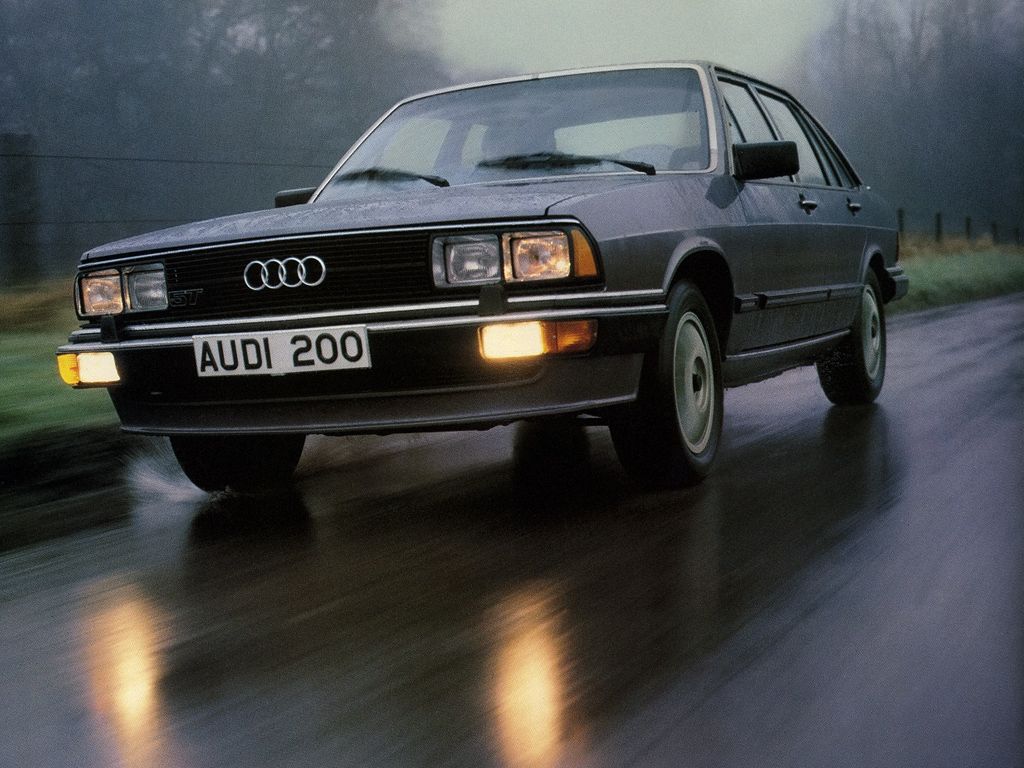 Audi 200 Turbo, imagine one with L Plates on it, learned to drive in my Dads back in the 80's