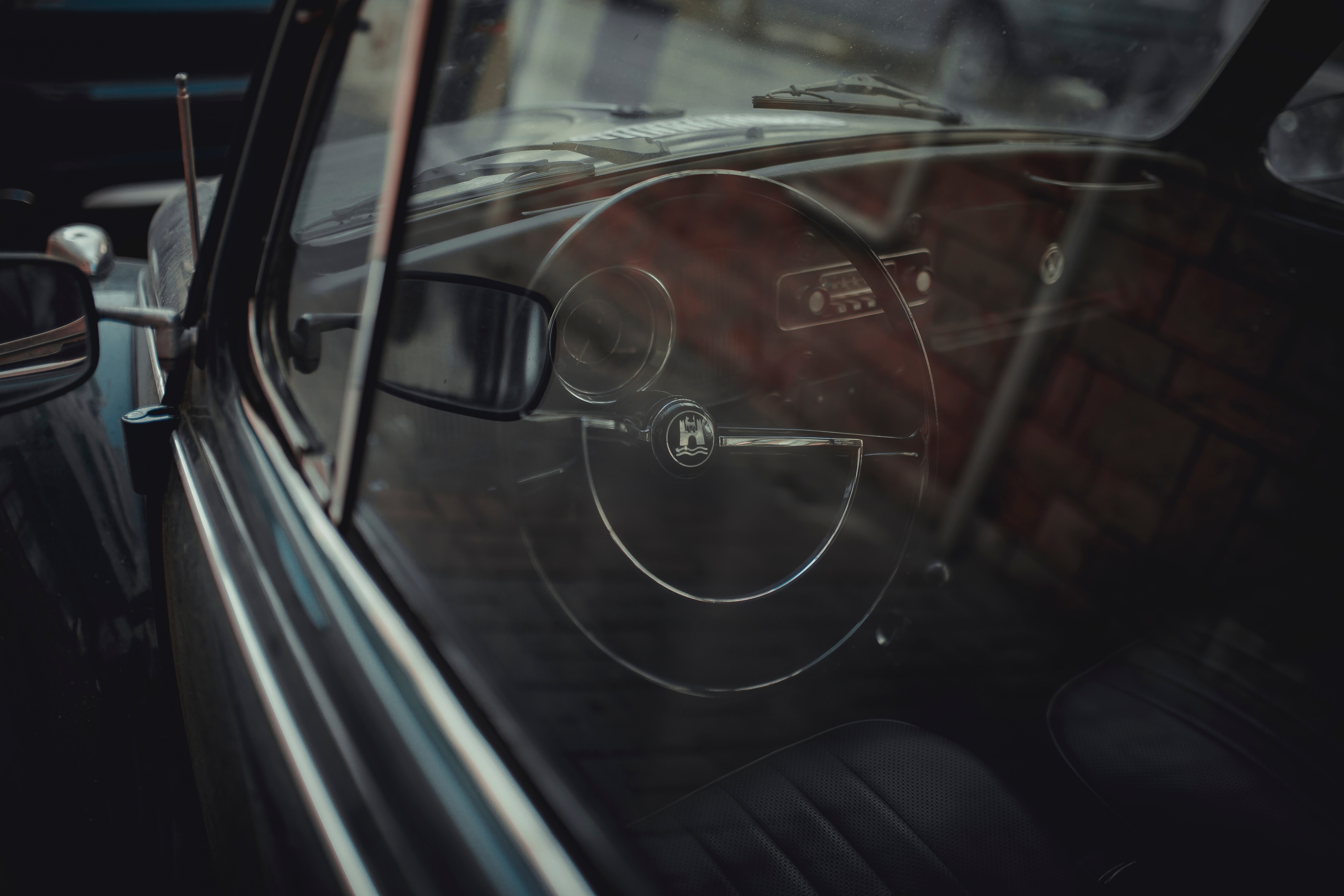 Black Car Door With Silver Door Lever · Free