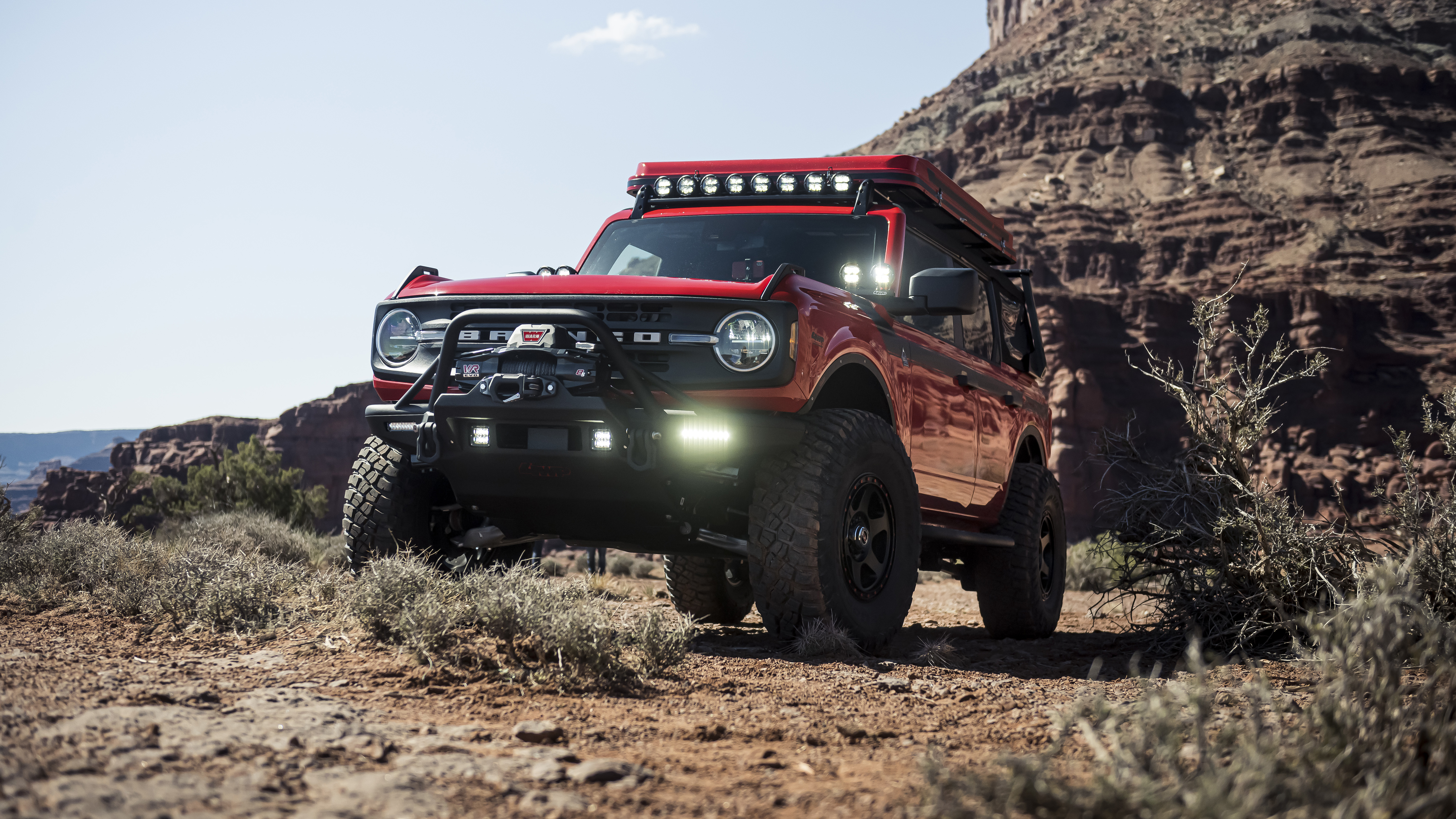 Ford Bronco 4 Door 2021 5K Wallpaper. HD Car Wallpaper