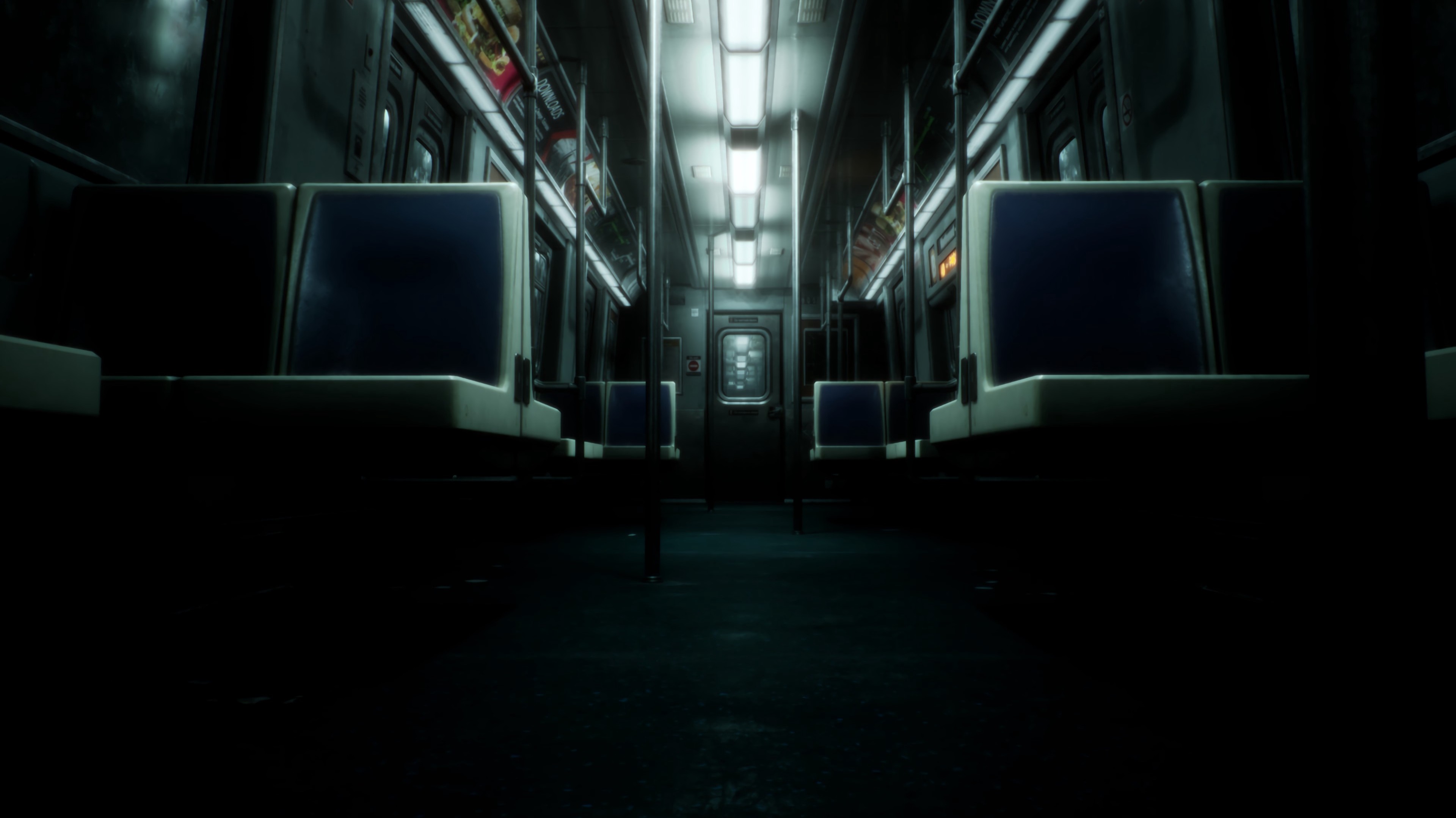 4K Car Door Lights Wallpaper - [3840x2160]