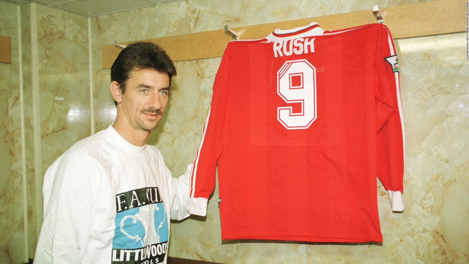 Ian Rush over the years