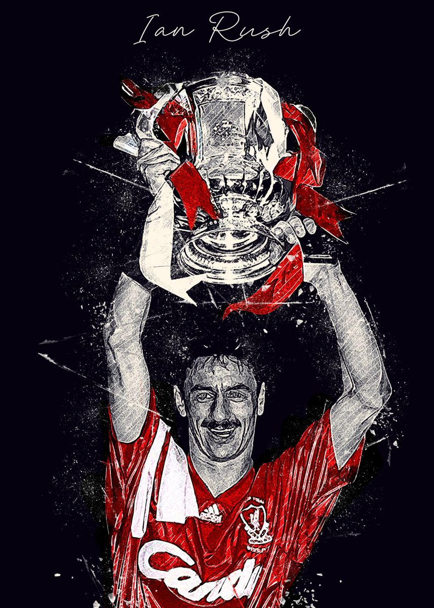Ian Rush' Poster