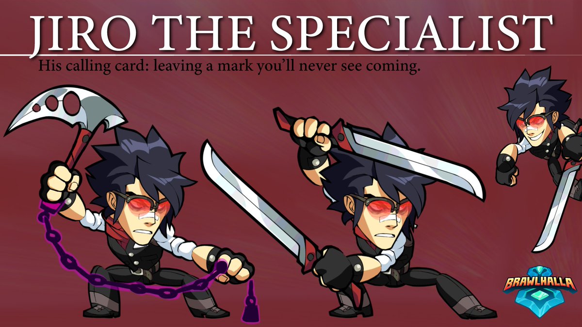 Brawlhalla servers are up! Enjoy playing the new Legend, Jiro! PS4 to be updated momentarily. Full Patch Notes