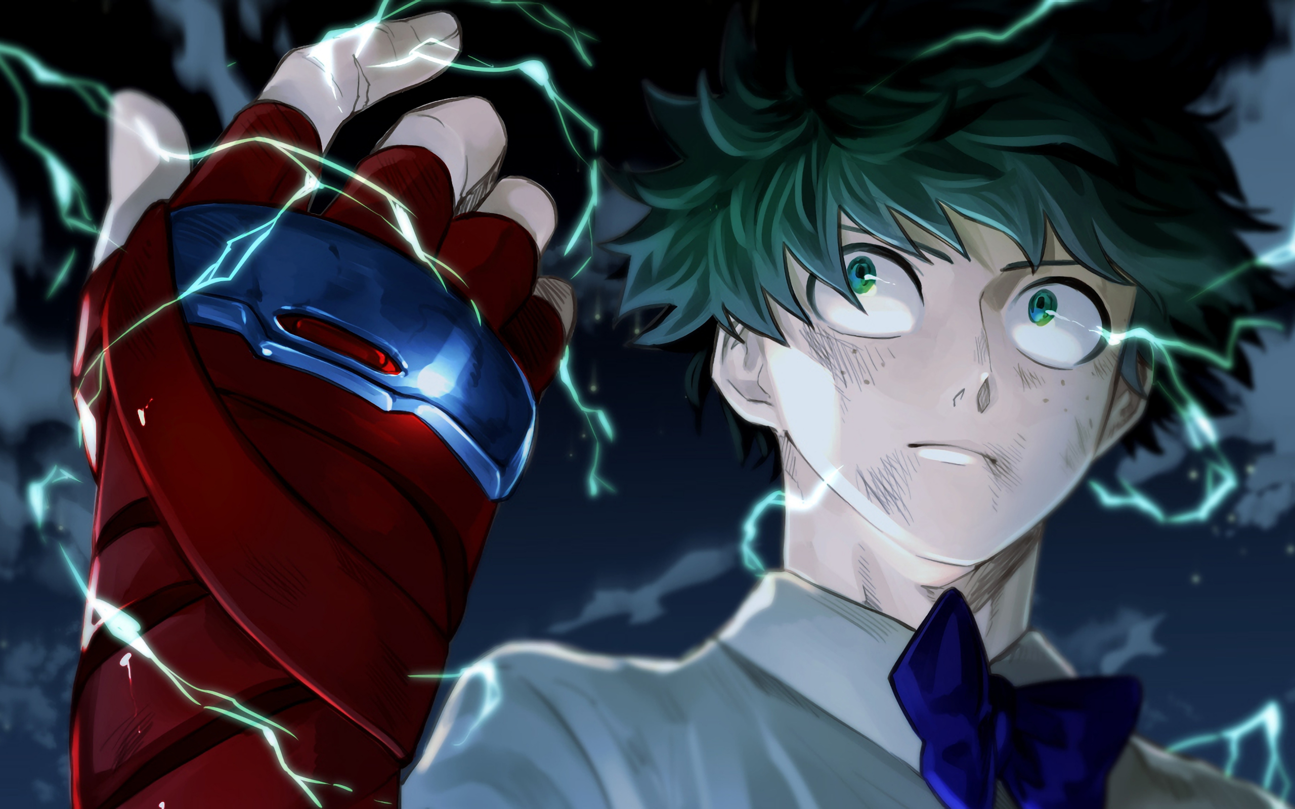 Wallpaper Anime, Izuku Midoriya, My Hero Academia background