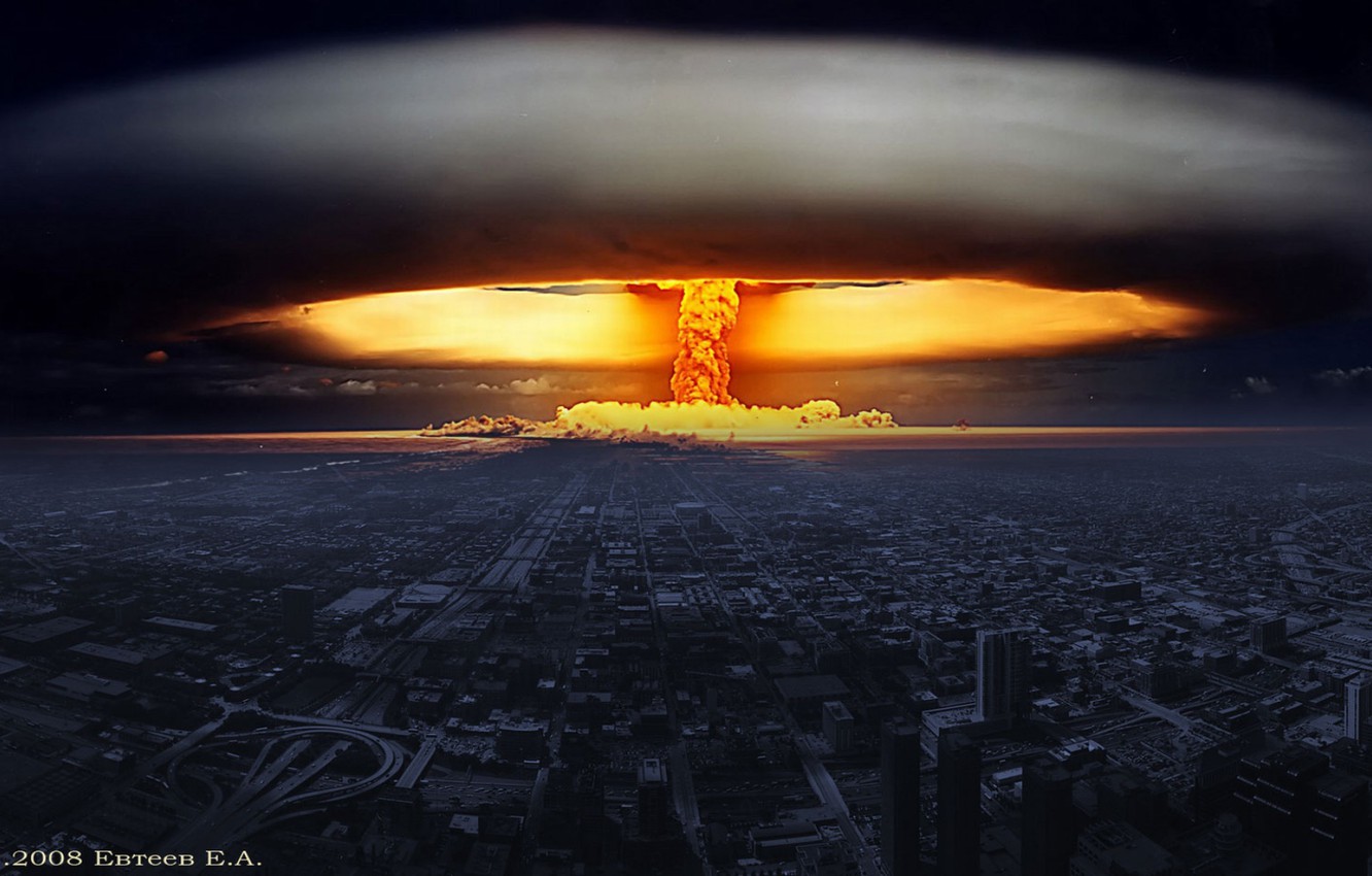 Wallpaper the explosion, mushroom, nuclear weapons image for desktop, section оружие