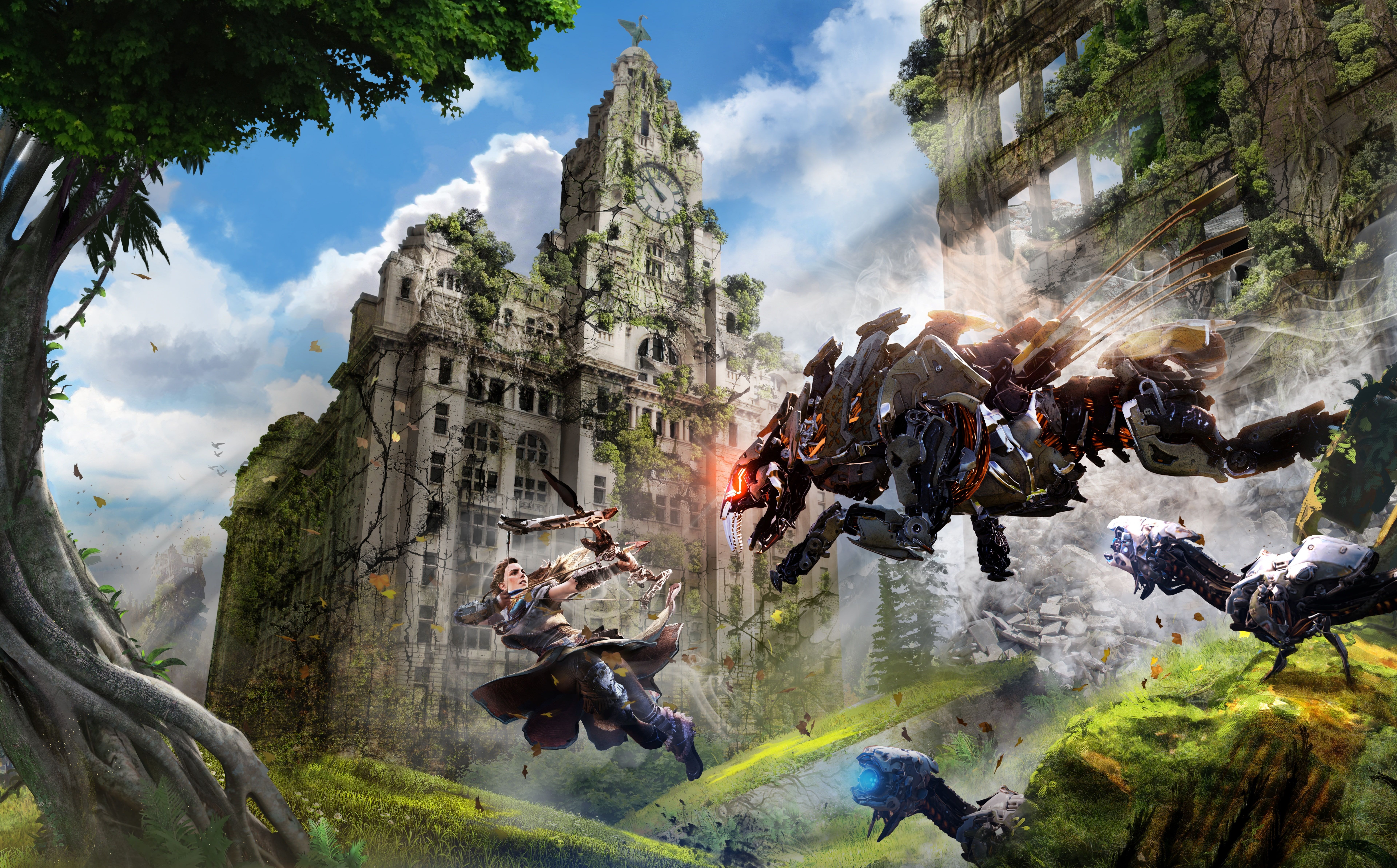 Horizon Zero Dawn Machines, game application wallpaper #Games Other Games # Game #Hunter #Archer. Dark souls concept art, Zootopia concept art, Fantasy concept art