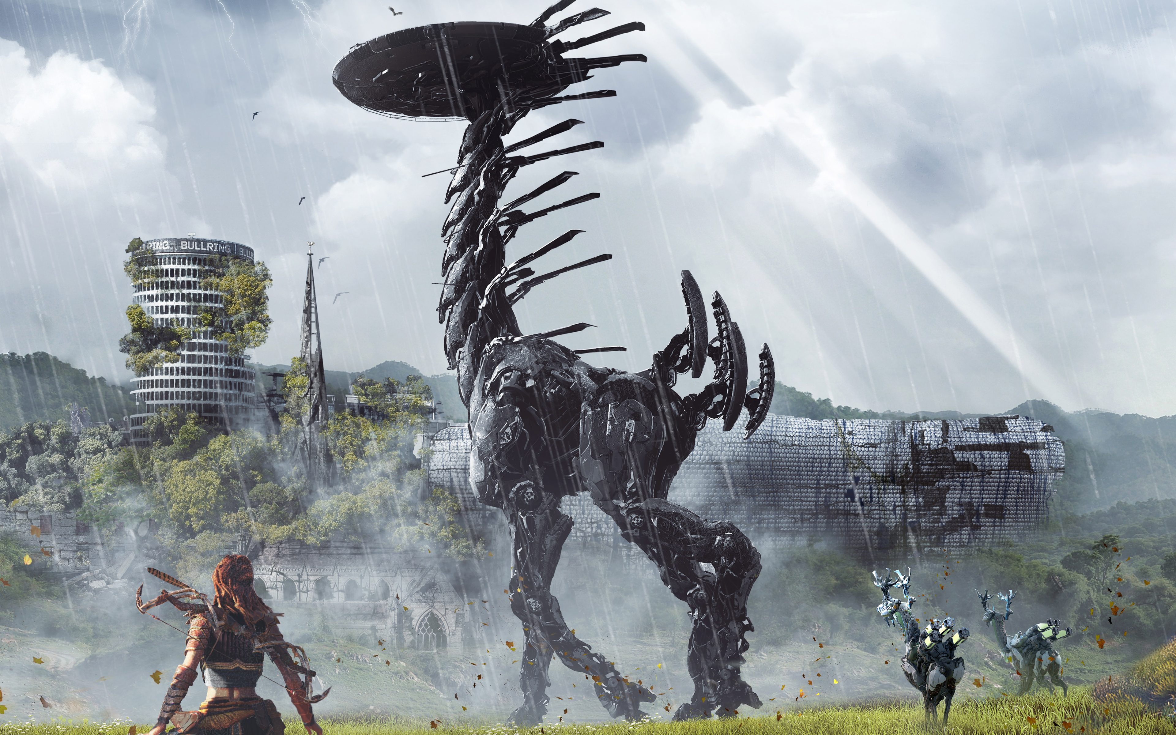 Wallpaper Horizon Zero Dawn Video Game, Birmingham, Zero Dawn Artwork