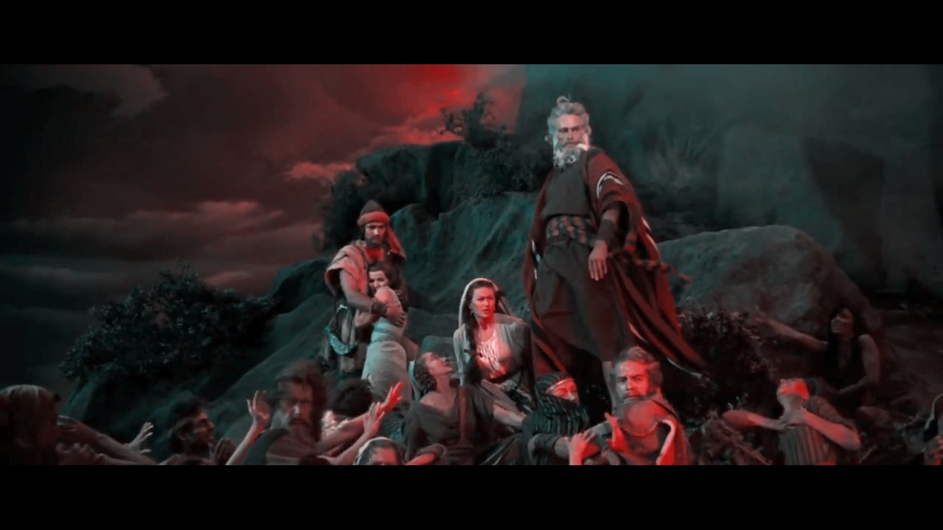 Full HD Technicolor Charlton Heston As Moses In The Commandments Charlton Heston HD Wallpaper & Background Download