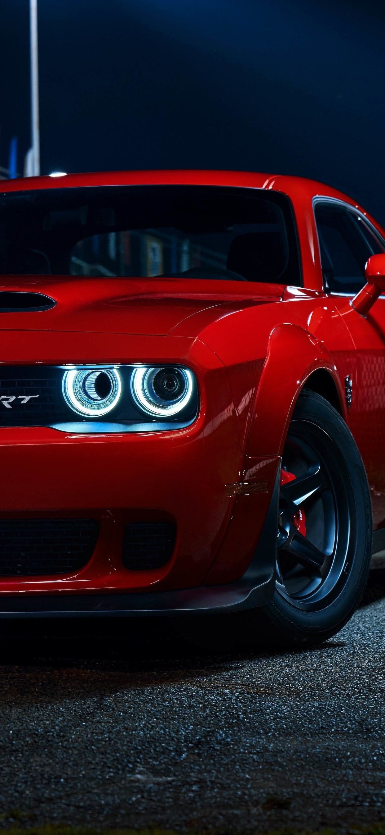 Red Dodge Demon Wallpaper