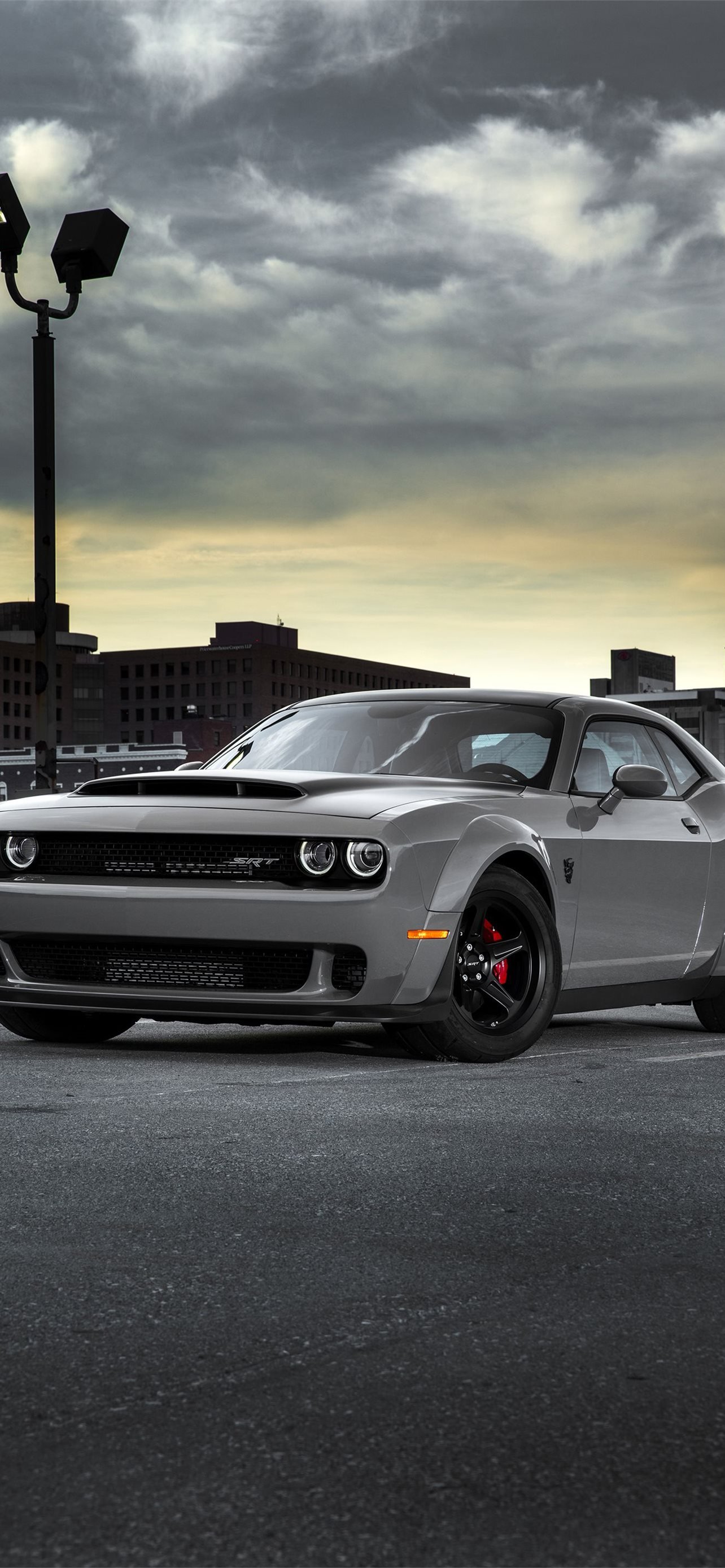 Best Dodge demon iPhone HD Wallpaper