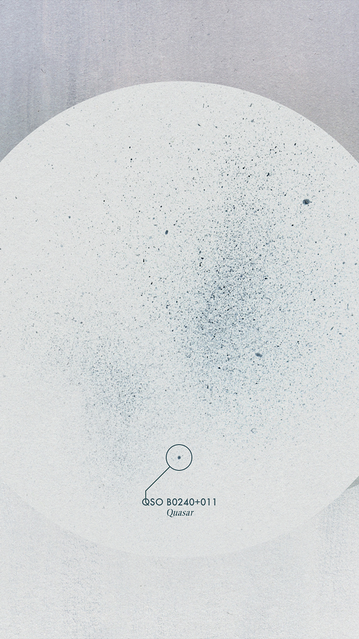 iPhone X wallpaper. simple minimal space circle art illustration white