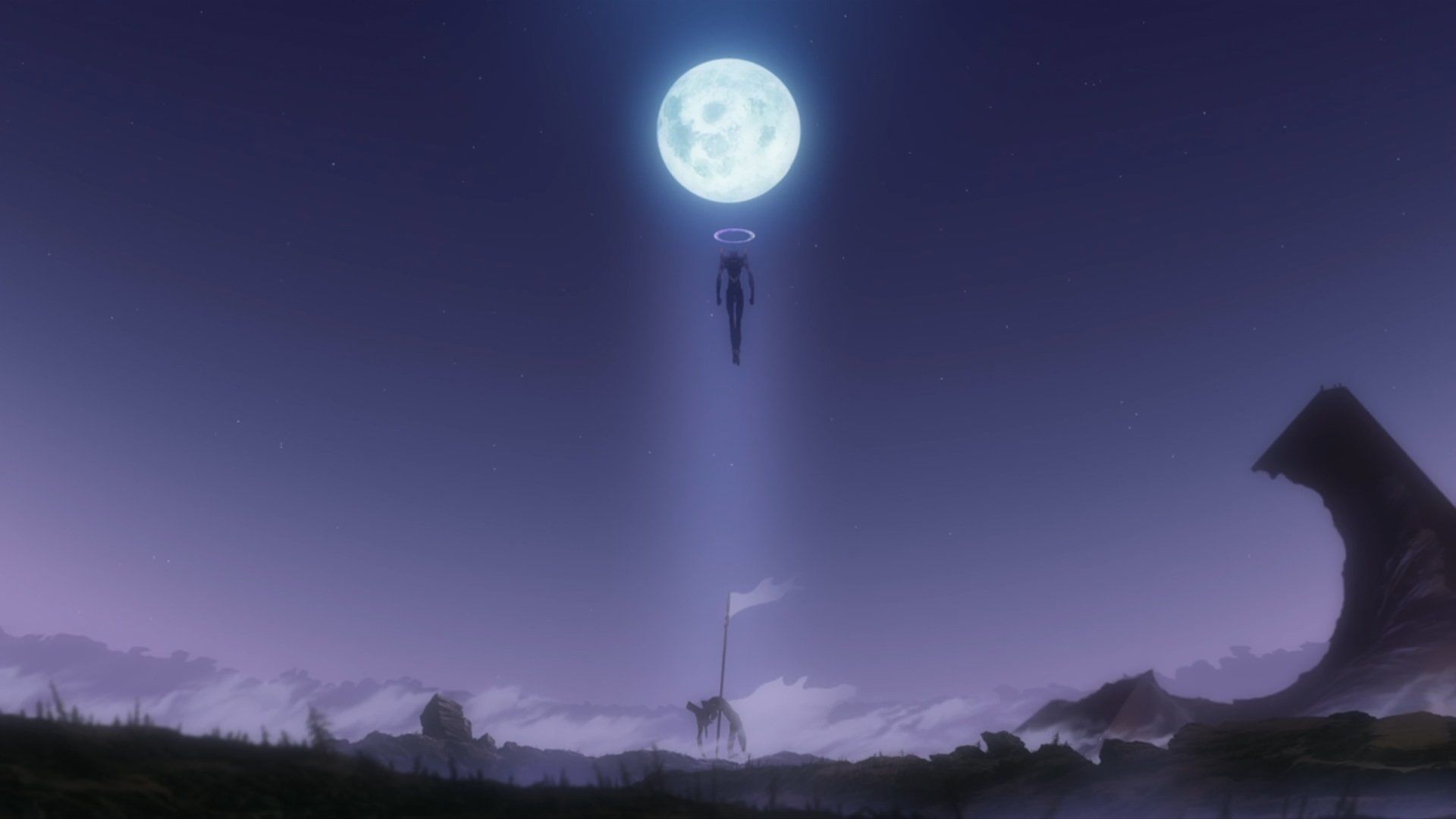 full moon and game character wallpaper #Evangelion Evangelion: 2.0 You Can (Not) Advance #Anime #Moon Ne. Evangelion, Character wallpaper, Neon genesis evangelion