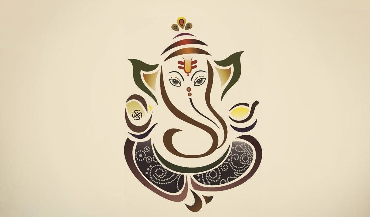 Hindu God Ganesha Sketch Line Drawing 19641685 PNG