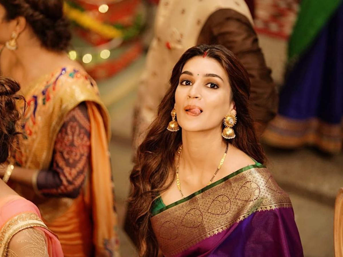 Did you know that Kriti Sanon donned a saree in 'Luka Chuppi' that belongs to her mother?. Hindi Movie News of India