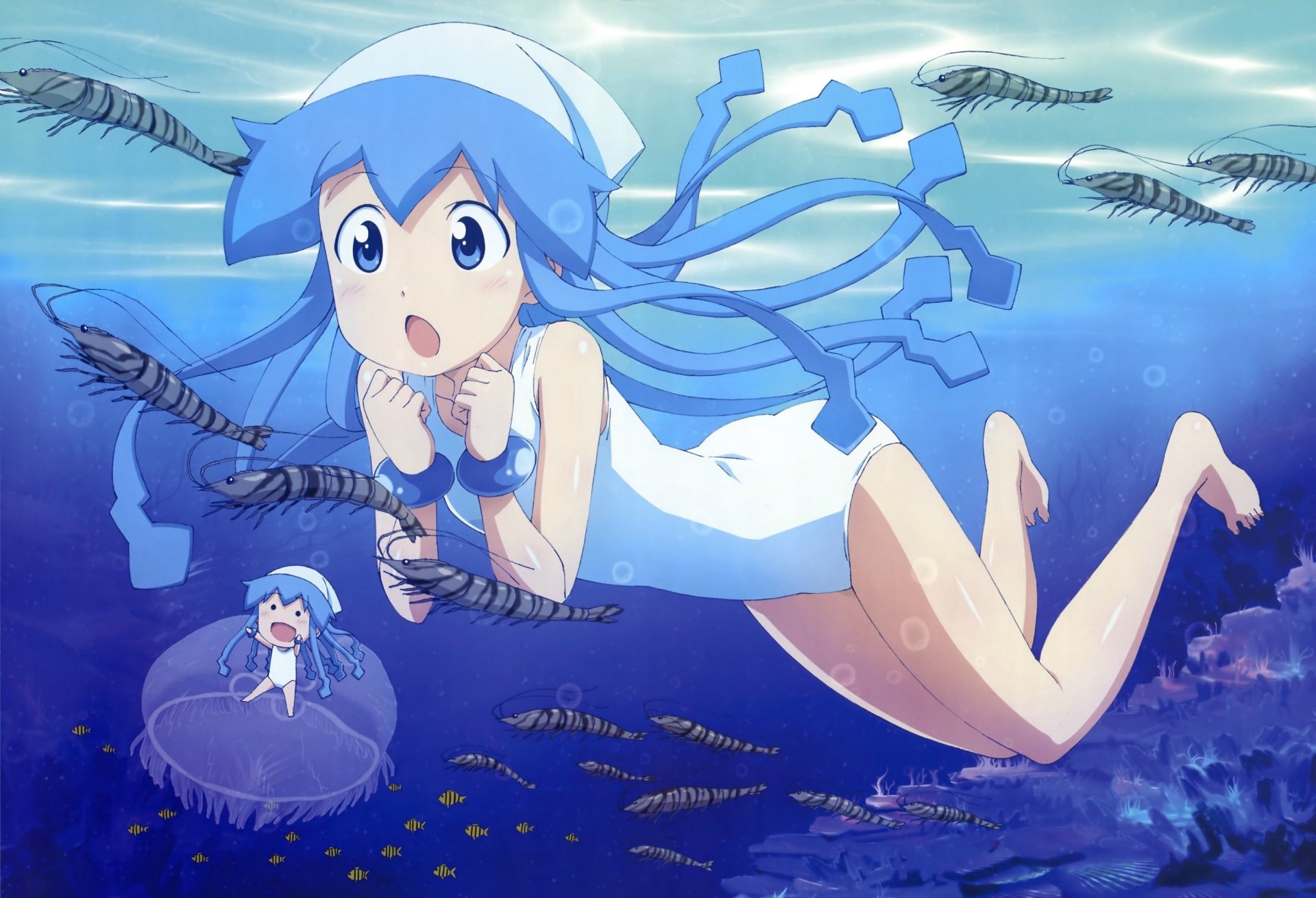 Ika Musume Wallpapers Wallpaper Cave