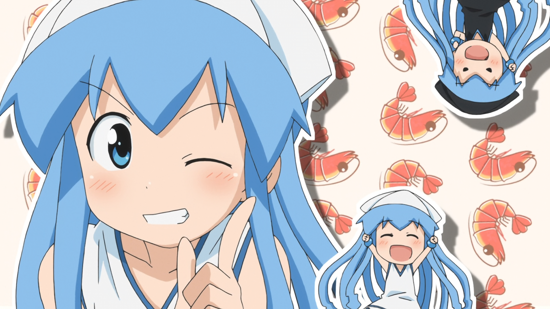 Shinryaku! Ika Musume. Chica calamar, Imagenes manga, Anime