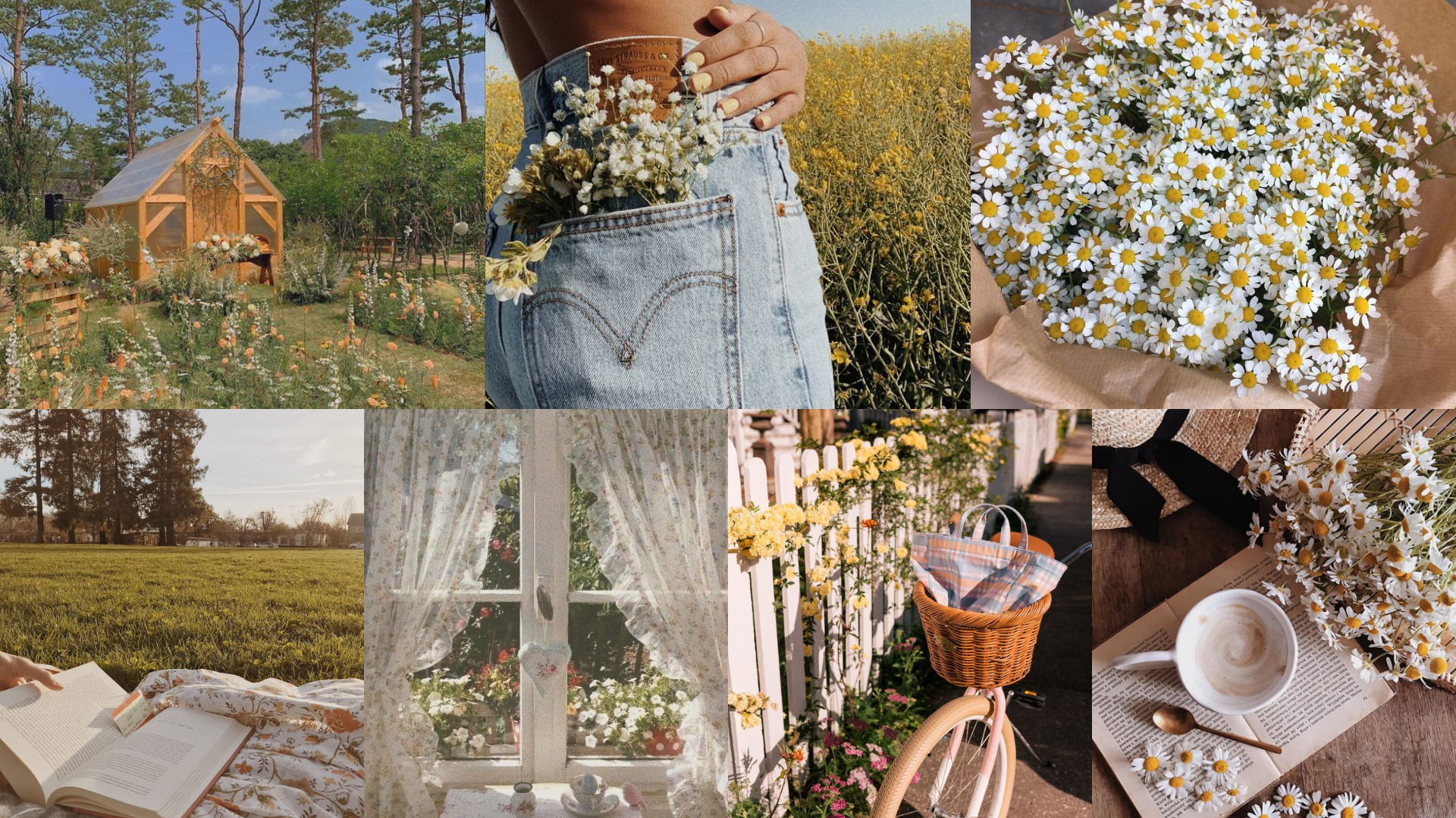 Collages Spring Wallpaper
