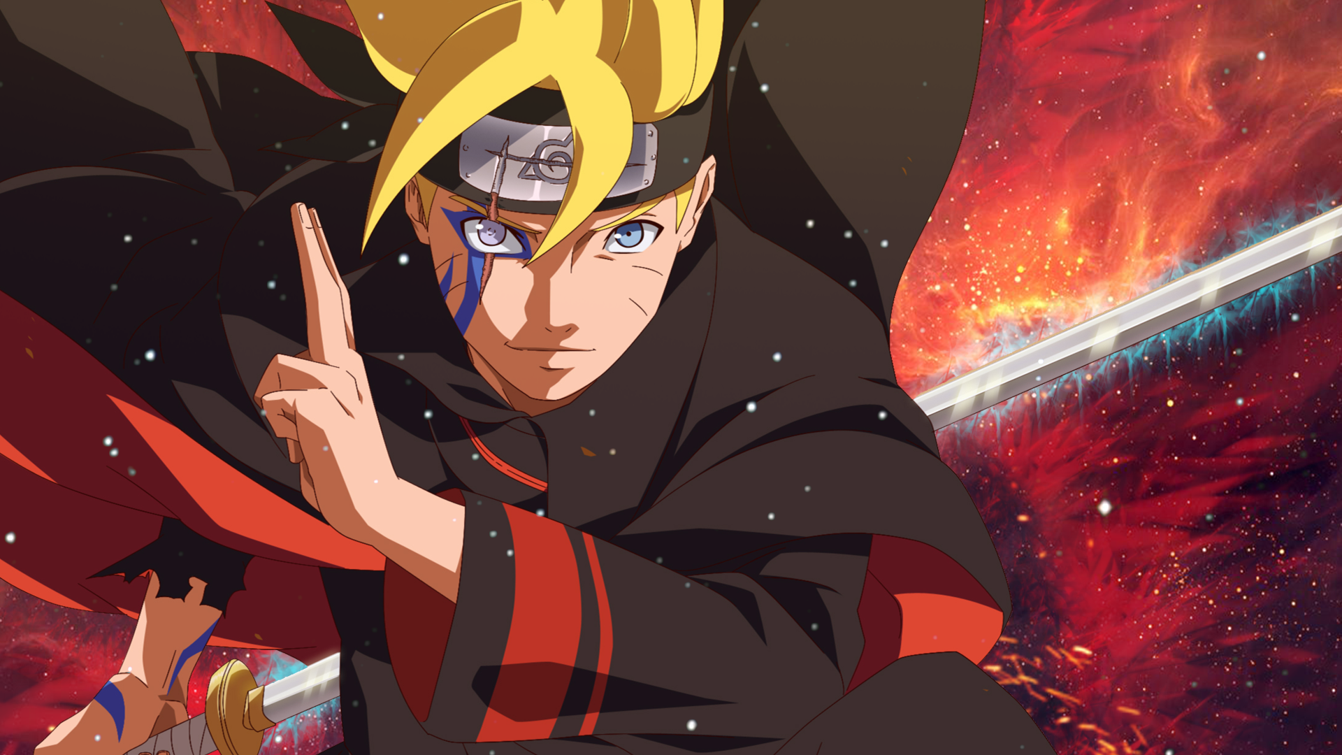 Download 1920x1080 Boruto, Uzumaki Naruto, Akatsuki, Scar, Katana Wallpaper for Widescreen. Anime, Naruto wallpaper, Uzumaki boruto