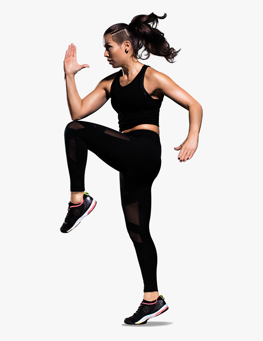 Black Women Zumba Dancing Png By Zumba Instructor, Transparent Png