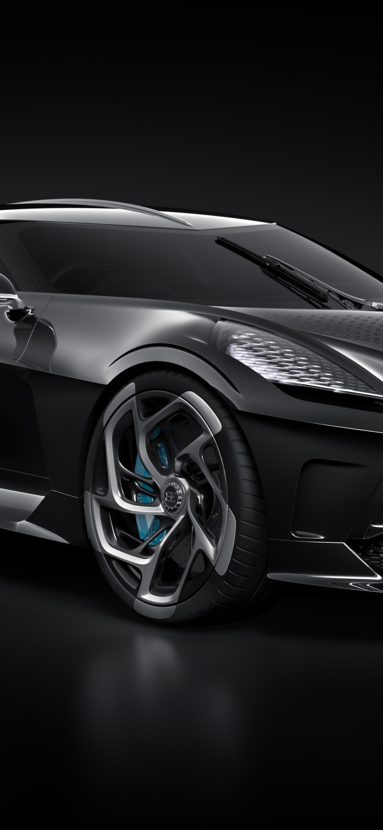 Wallpaper Bugatti La Voiture Noire, Most Expensive Car Black, Supercars:5000x2813