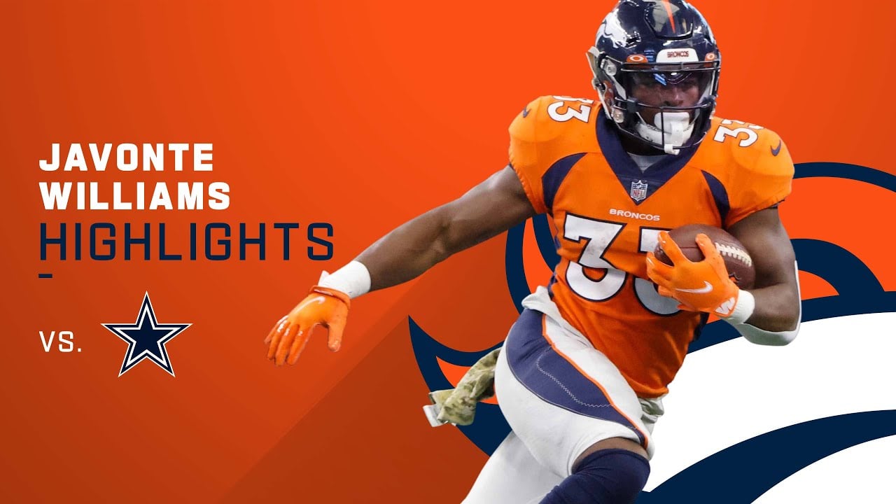 Javonte Williams fantasy football startsit advice What to do with Broncos  RB in Week 12  DraftKings Nation
