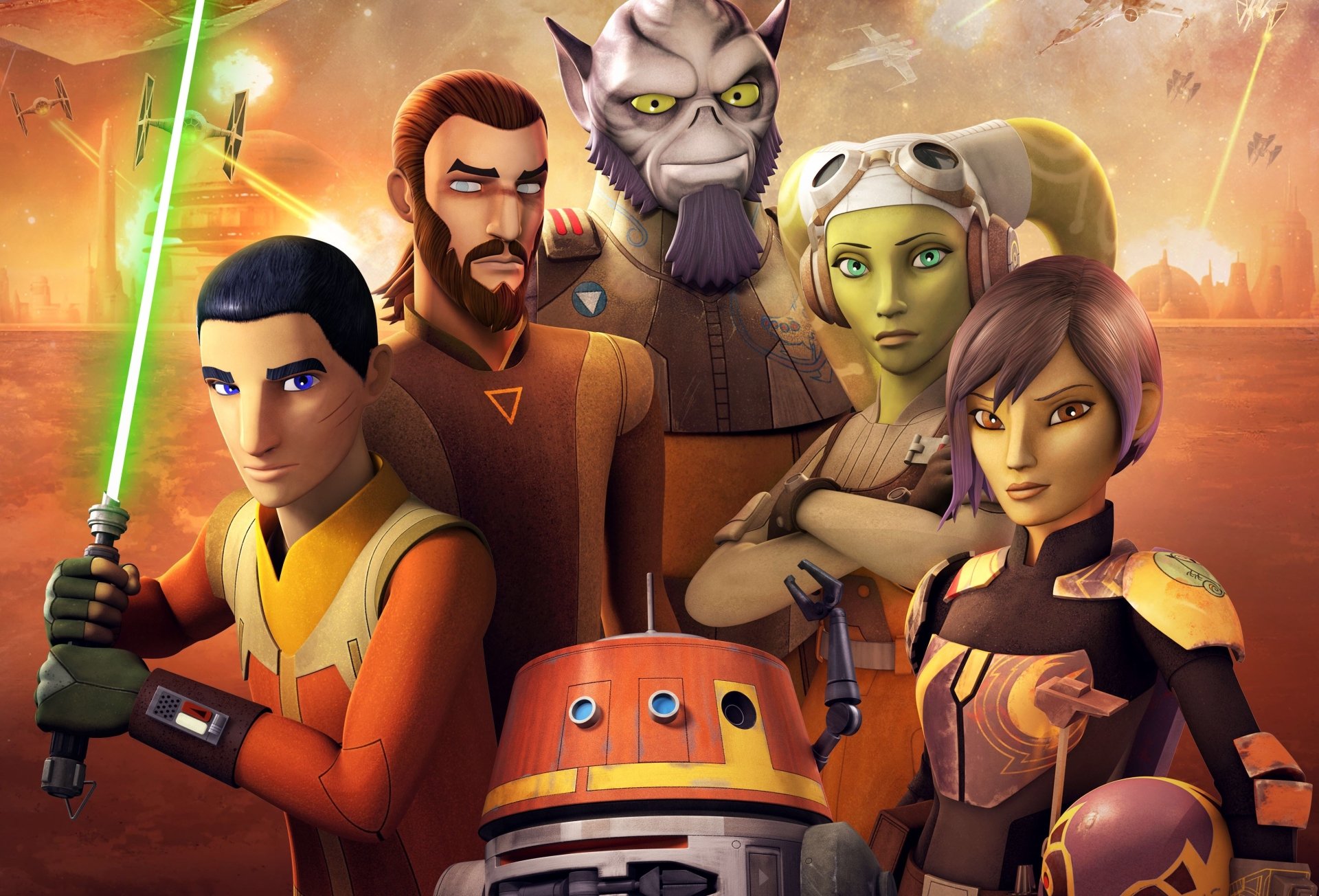4K Ultra HD Star Wars Rebels Wallpaper and Background Image