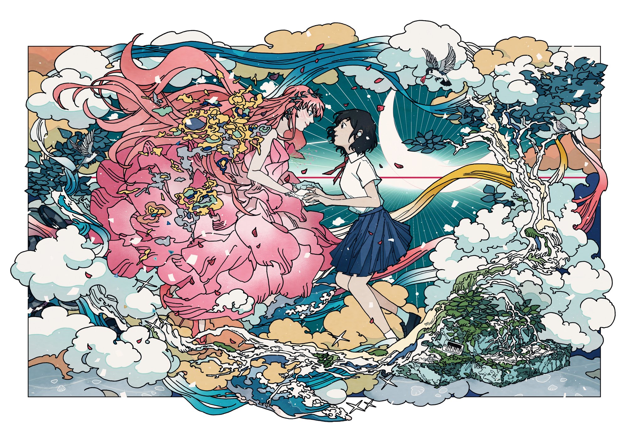 Belle (Ryuu to Sobakasu no Hime) HD Wallpaper