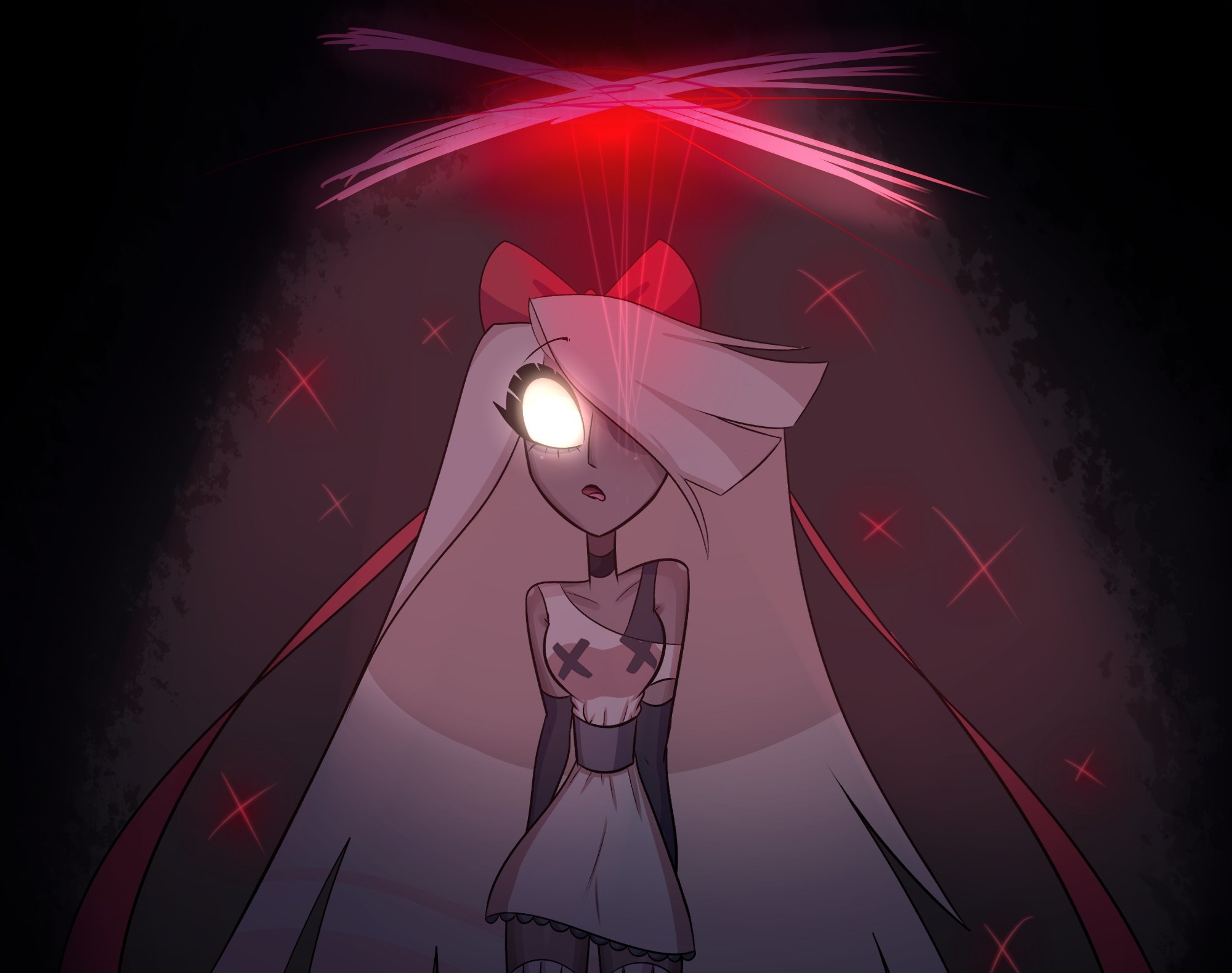Hazbin Hotel HD Wallpaper, Vaggie (Hazbin Hotel) HD Wallpaper