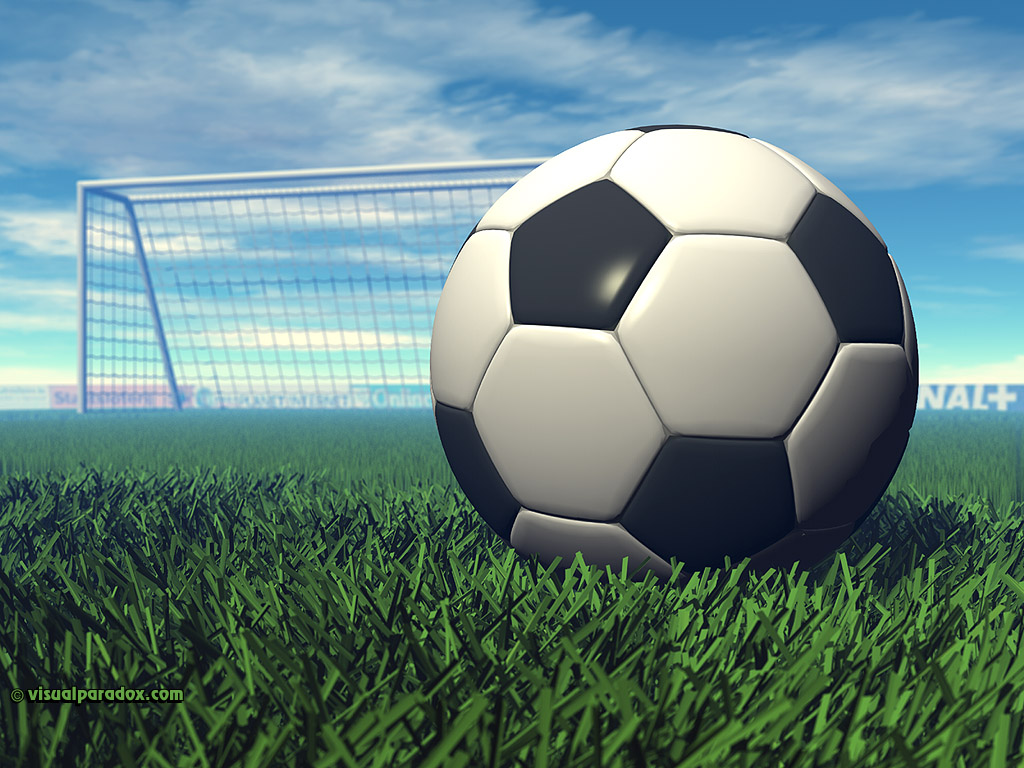 Free download sport football goal grass game ball kick sports 3D wallpaper [1024x768] for your Desktop, Mobile & Tablet. Explore Free Football Wallpaper. Nfl Football Wallpaper, Free NFL Wallpaper