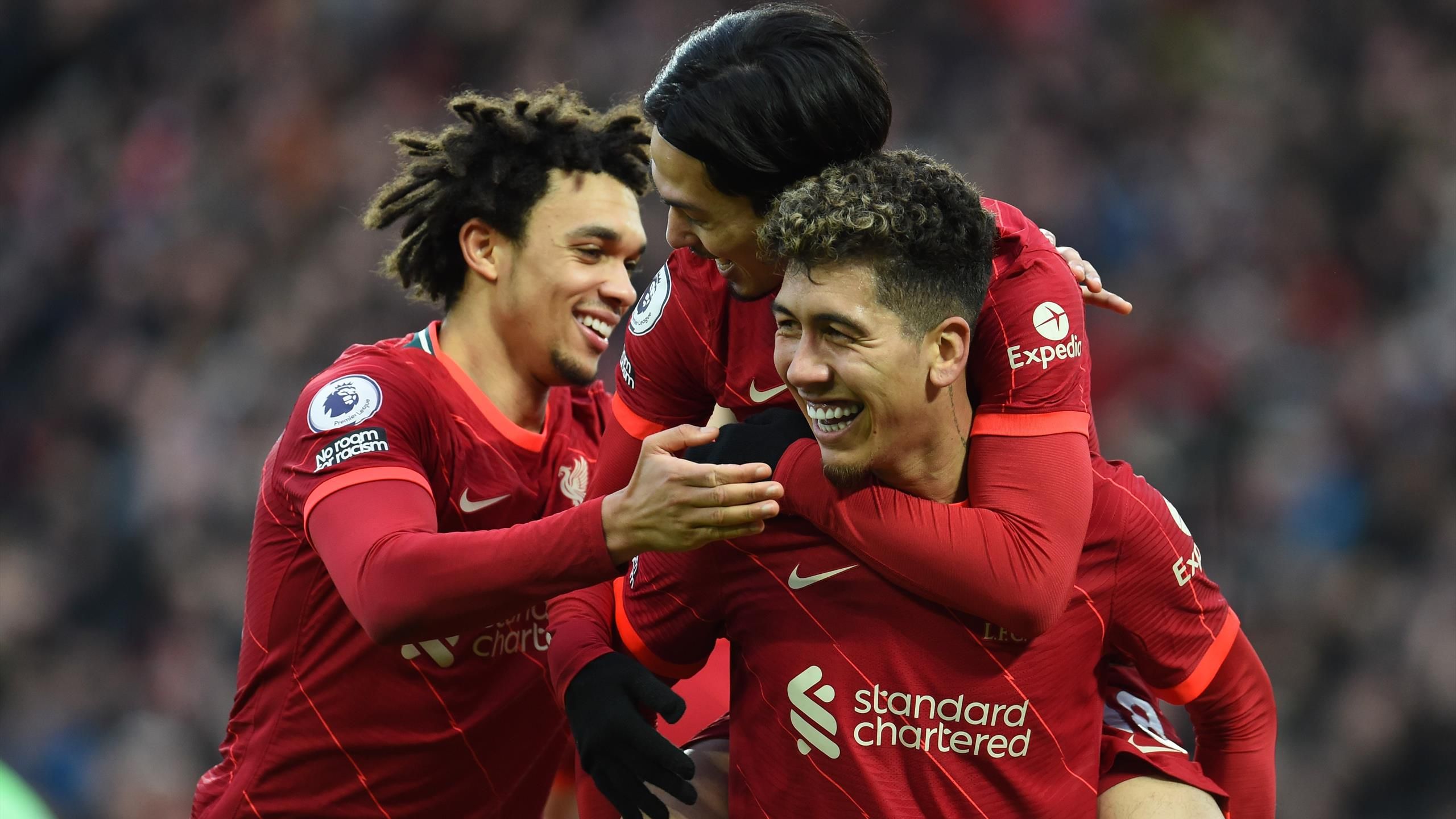 Liverpool 3 0 Brentford: Jurgen Klopp's Side Pick Apart Bees To Go Second In Premier League