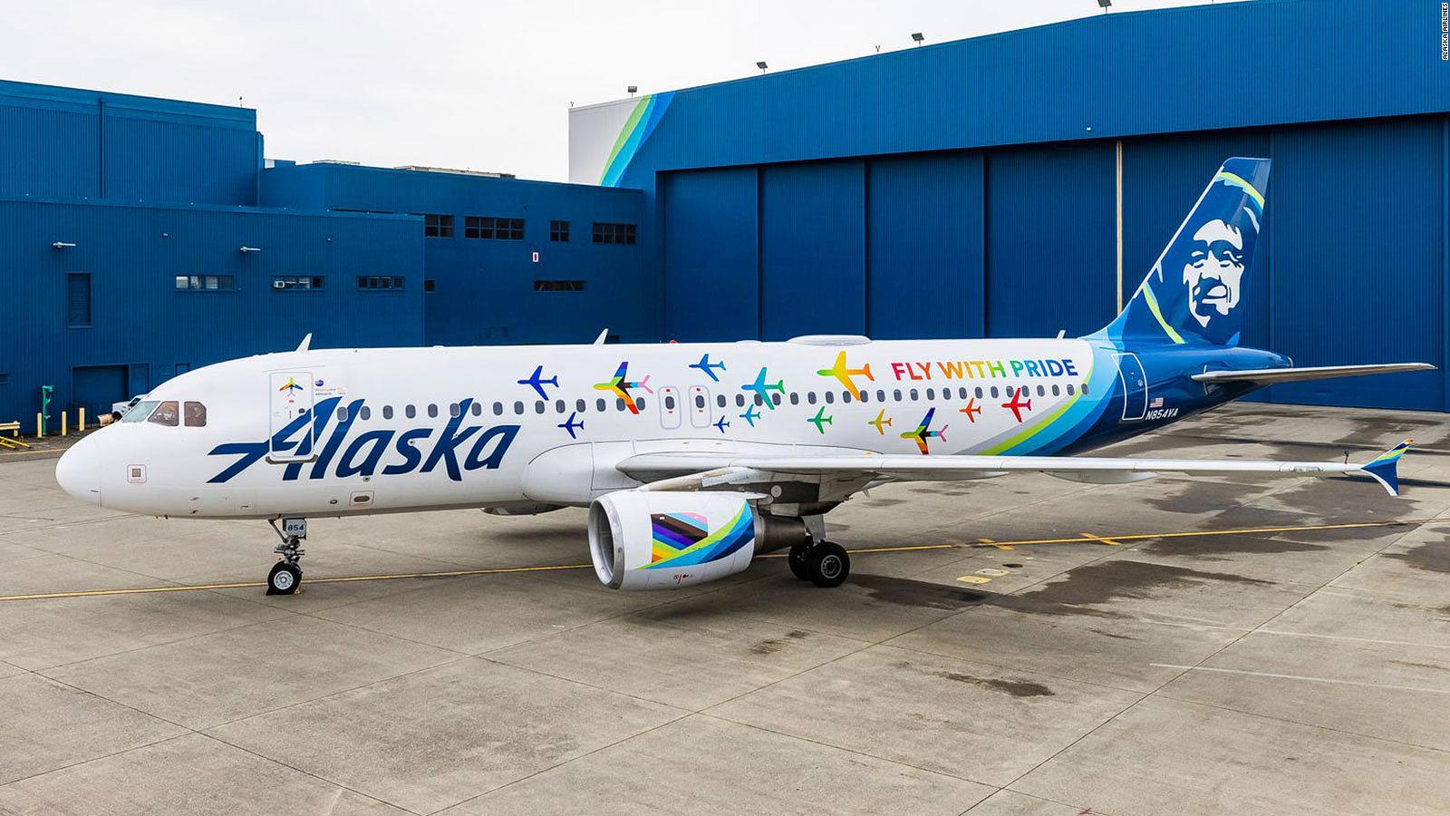 Alaska Airlines Reveals New Pride Themed Livery