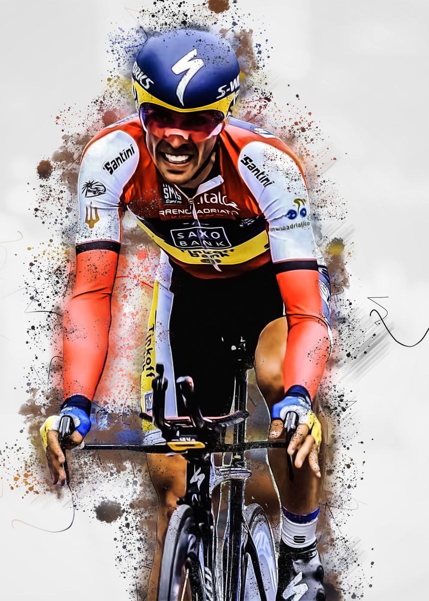 Alberto Contador III' Poster