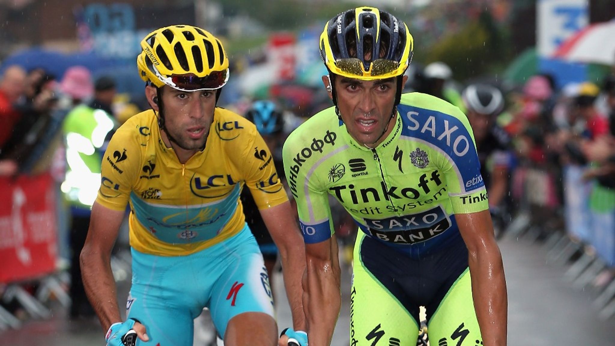 Tour de France: Vincenzo Nibali happy to have resisted acceleration from Alberto Contador