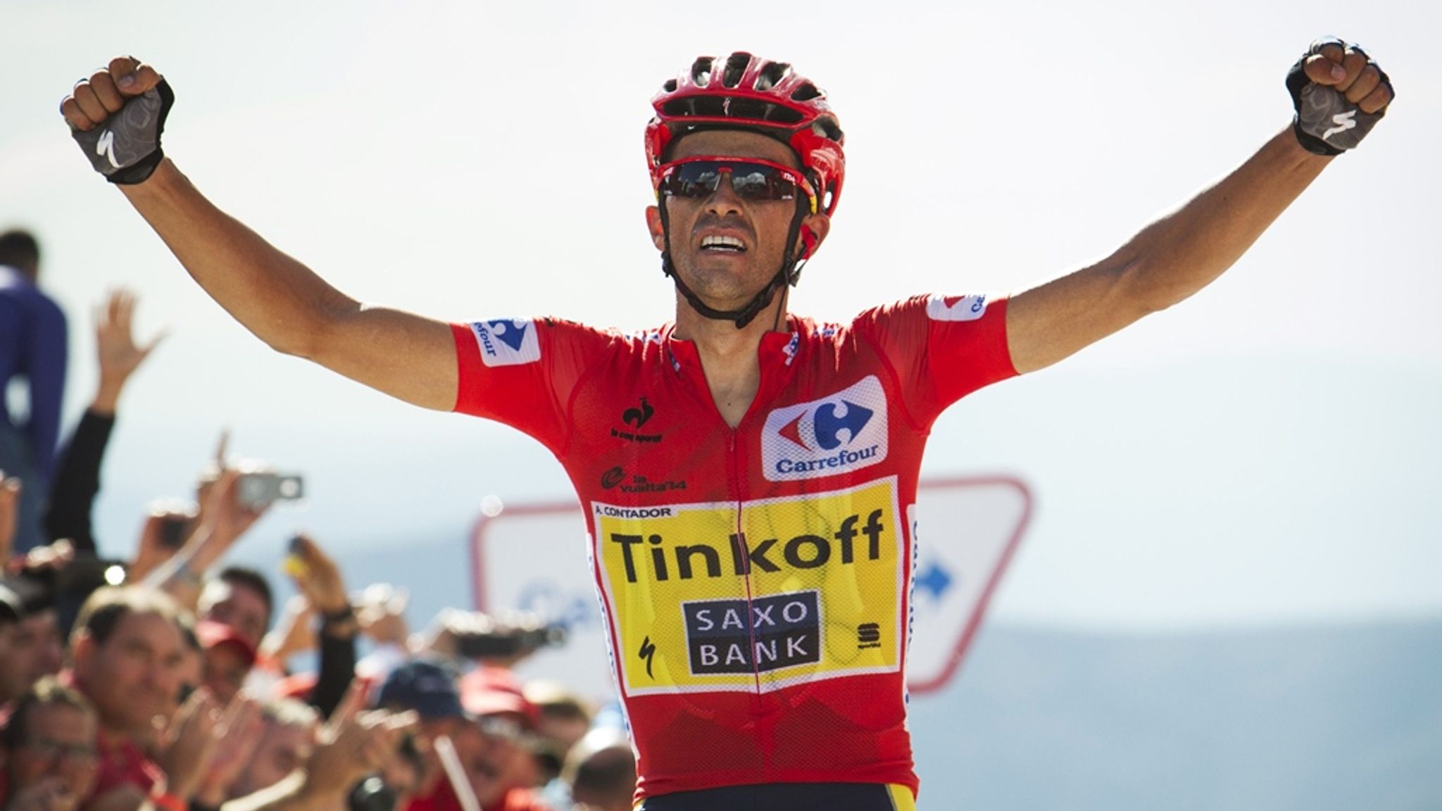 Vuelta a Espana: Alberto Contador extends overall lead with solo victory on stage 20
