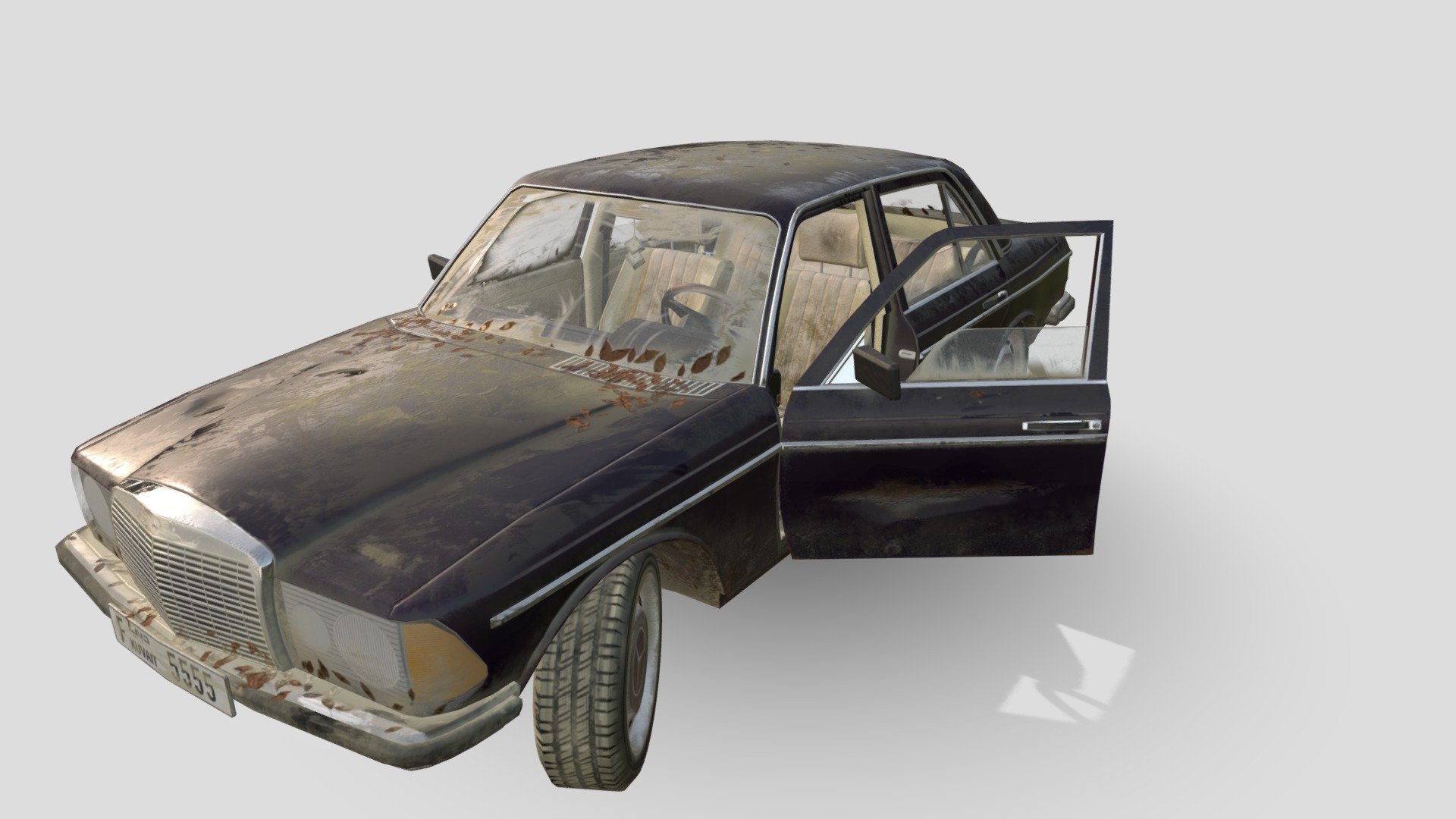 Mercedes Benz W123 Model By Getsyan [a94e39c]