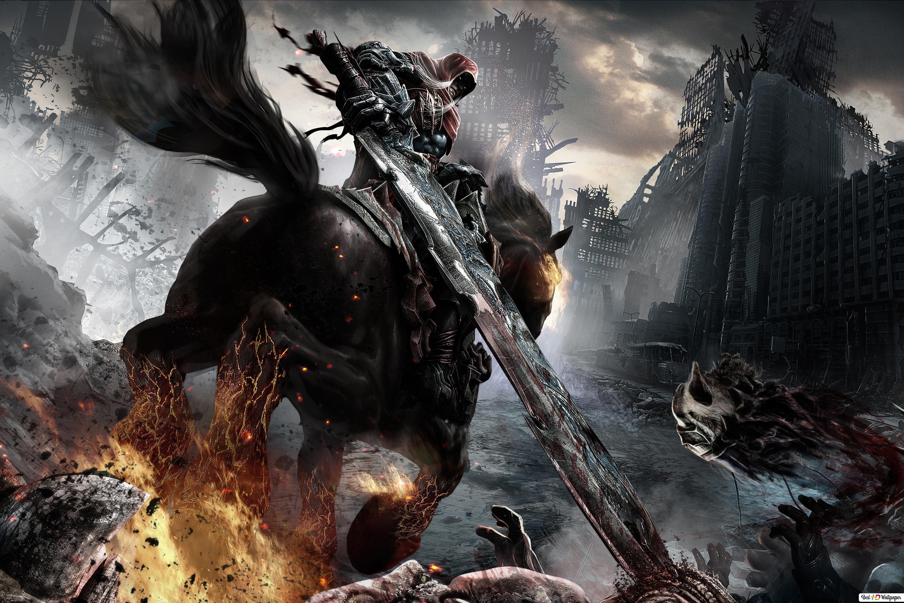 Darksiders game Spirit HD wallpaper download