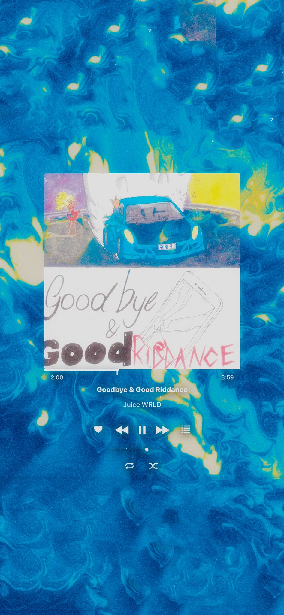 Juice Wrld Goodbye And Good Riddance Wallpapers Wallpaper Cave