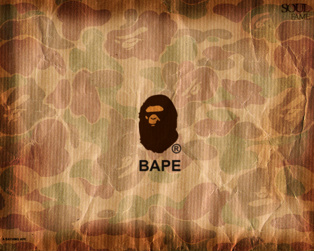 Free download Vintage Bape by Soulfame [1280x1024] for your Desktop, Mobile & Tablet. Explore Bathing Ape Wallpaper. Bape Wallpaper HD, Bape iPhone Wallpaper, Bape Desktop Wallpaper