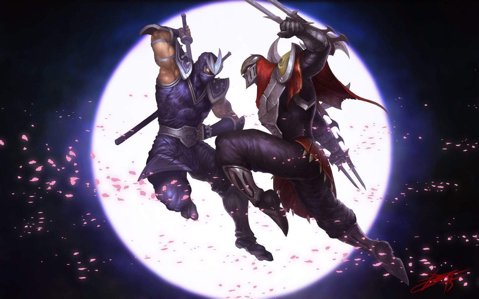 Shen VS Zed. Lol league of legends, League of legends, League of legends characters