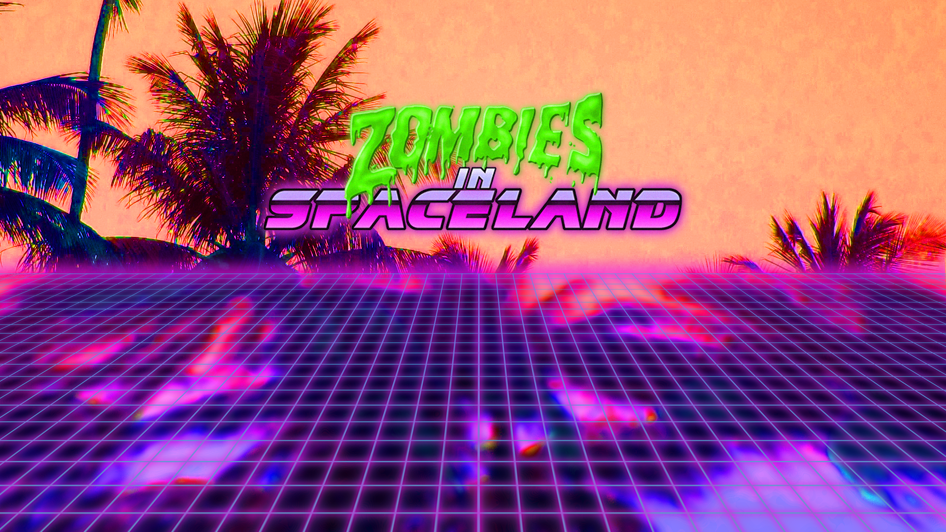 Cool Zombies in Spaceland Wallpaper I made- 1920x1080