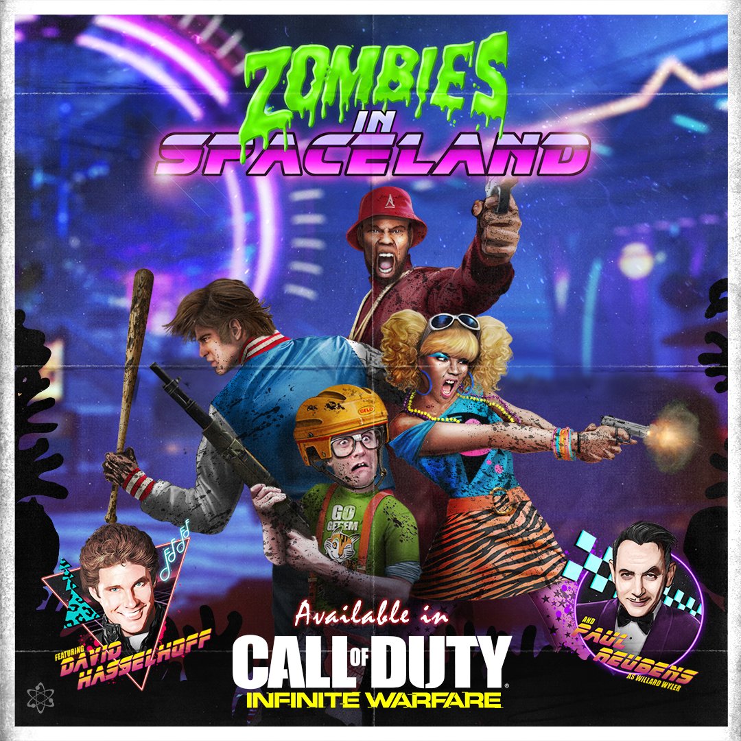 Call Of Duty: Infinite Warfare' Zombies In Spaceland Trailer: Campy '80s Theme Amusement Park Gets Overrun By Zombies [VIDEO]